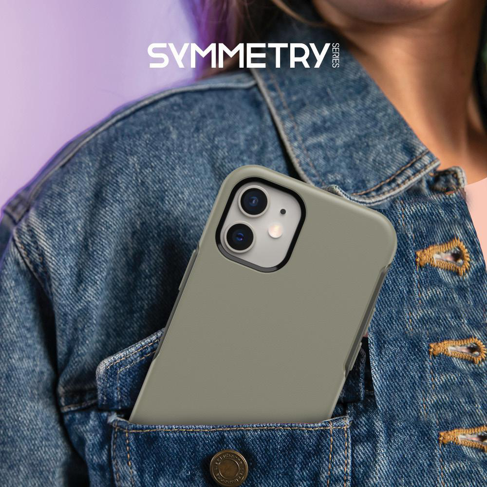 OTTERBOX Symmetry, Backcover, Apple, iPhone 12 Mini, Grau