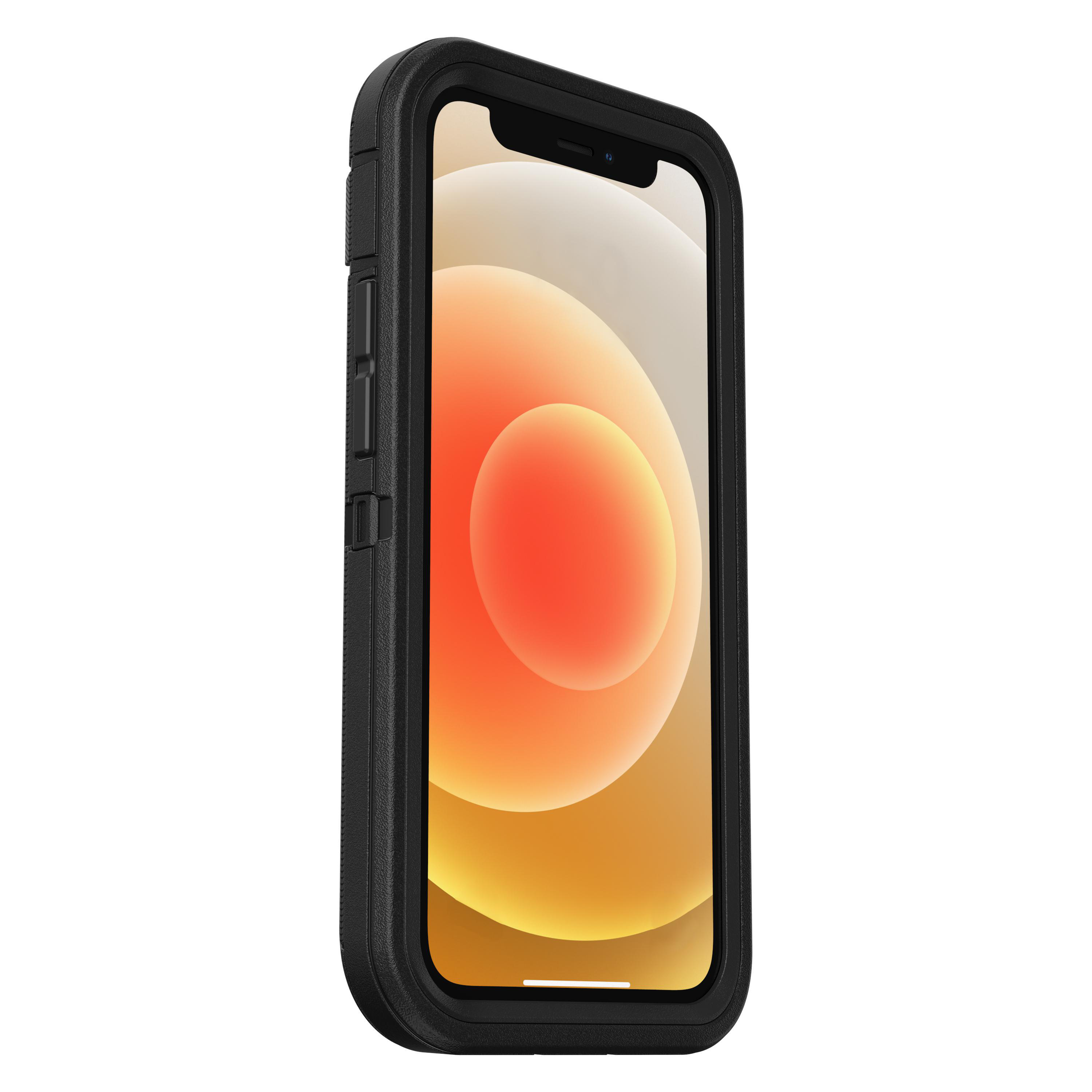 OTTERBOX Defender , Backcover, Apple, iPhone 12 Mini, Schwarz