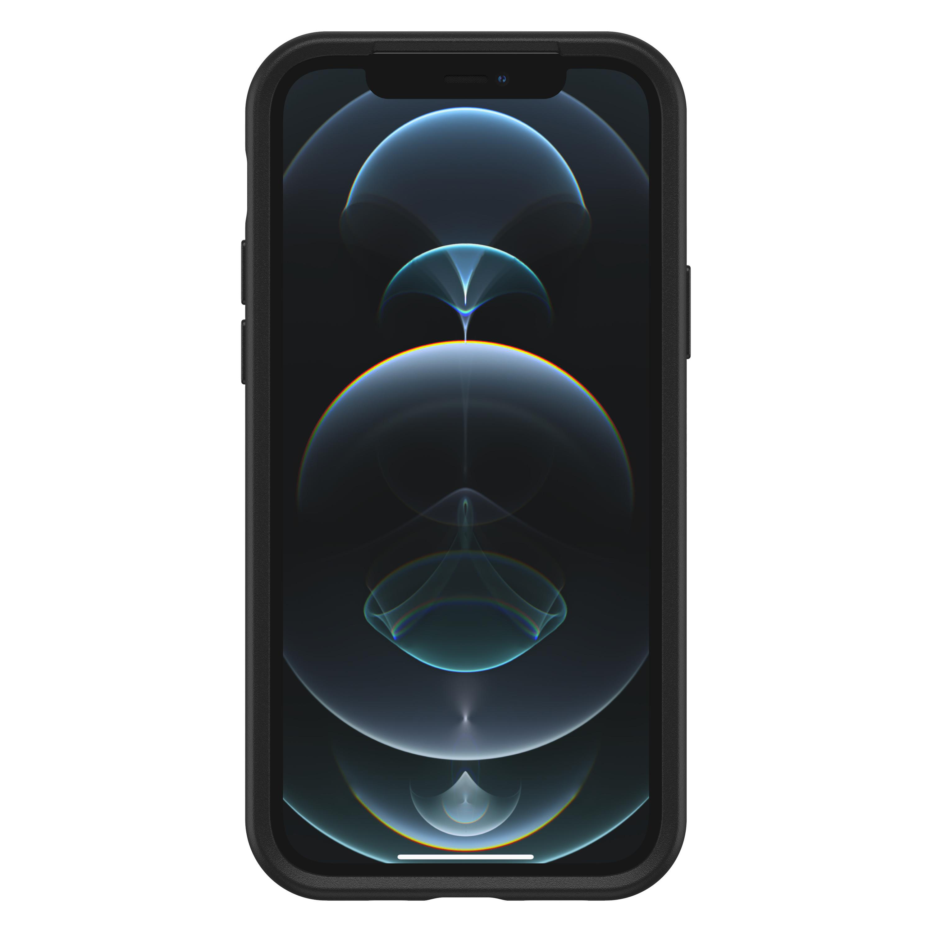 Pop iPhone Otter 12 Pro, iPhone Backcover, 12, OTTERBOX Apple, + Symmetry Series, Schwarz
