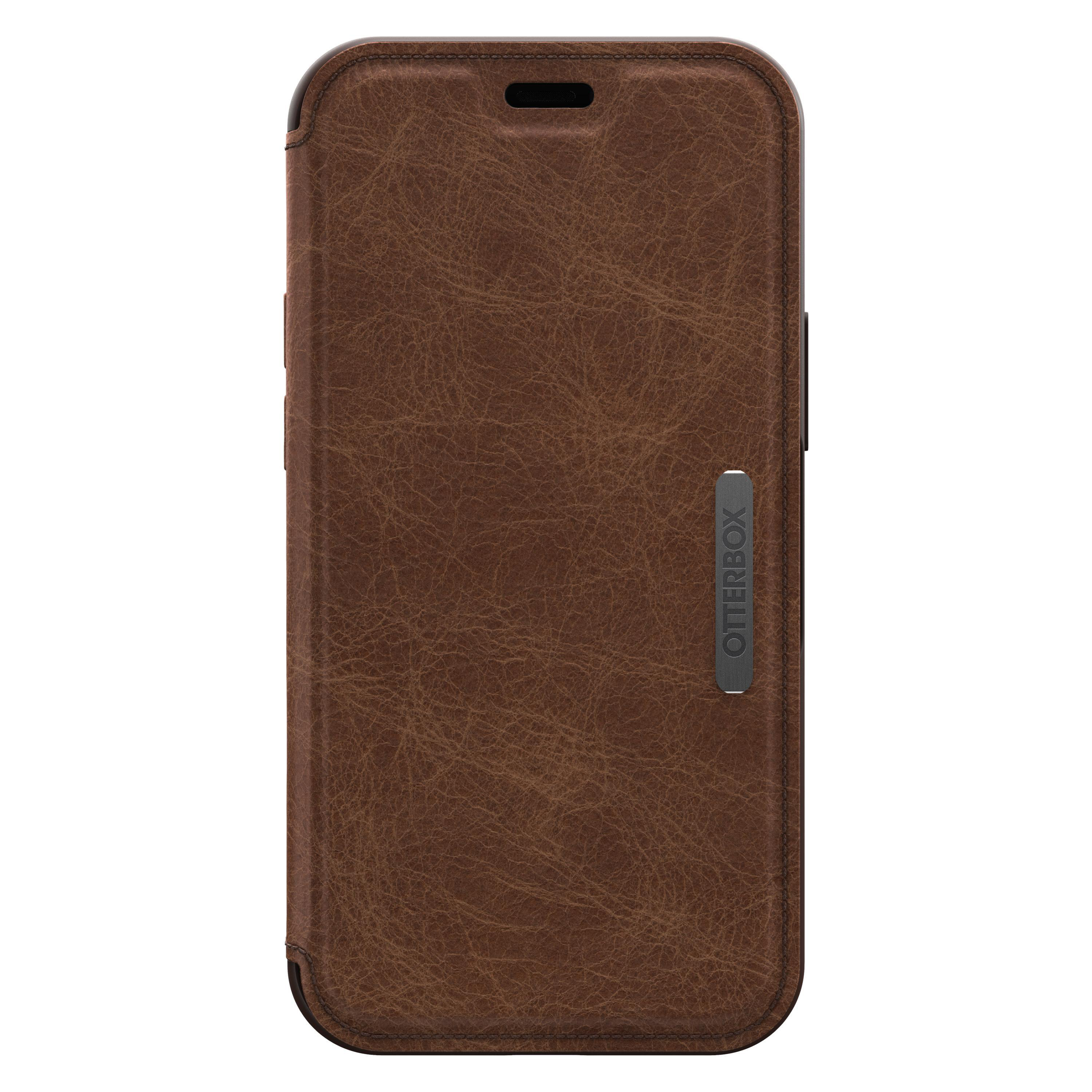 OTTERBOX Strada, Bookcover, Apple, iPhone 12 Mini, Braun