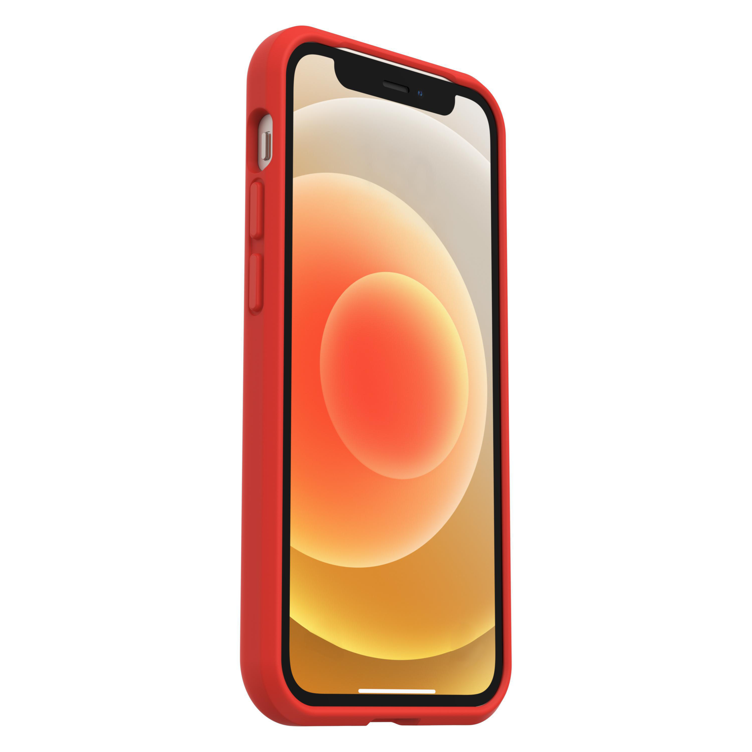 OTTERBOX React , Backcover, Apple, iPhone 12 Mini, Transparent/Rot