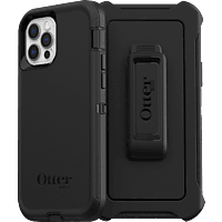 OTTERBOX Defender, Backcover, Apple, iPhone 12, iPhone 12 Pro, Schwarz
