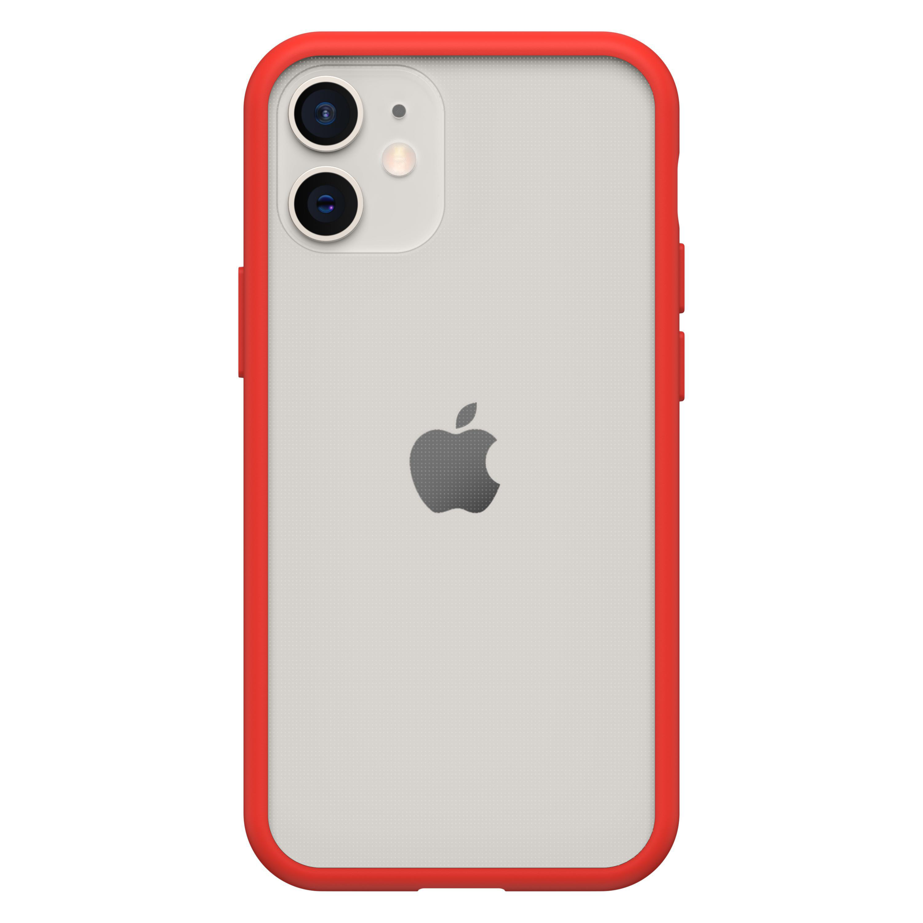 OTTERBOX React , Backcover, Apple, iPhone 12 Mini, Transparent/Rot