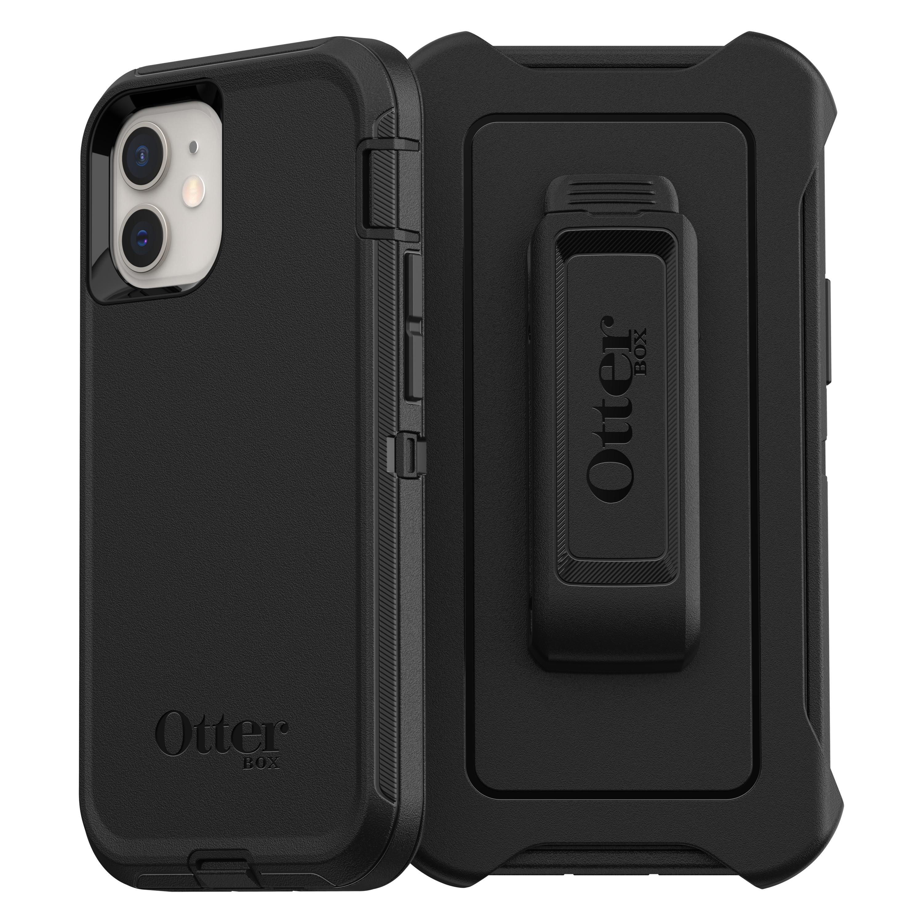 OTTERBOX Defender , Backcover, Apple, iPhone 12 Mini, Schwarz