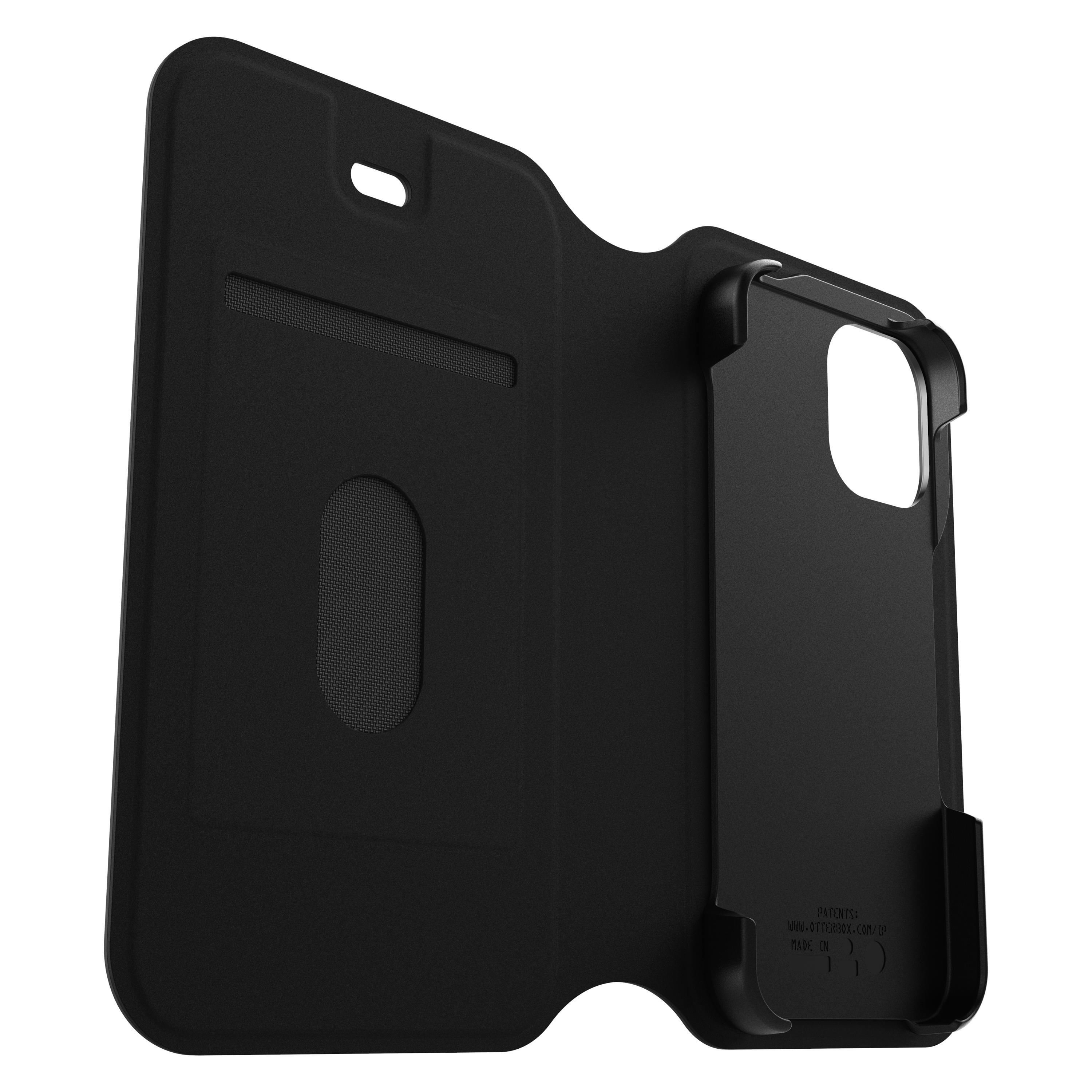 OTTERBOX Strada, Bookcover, Apple, iPhone 12 Mini, Schwarz