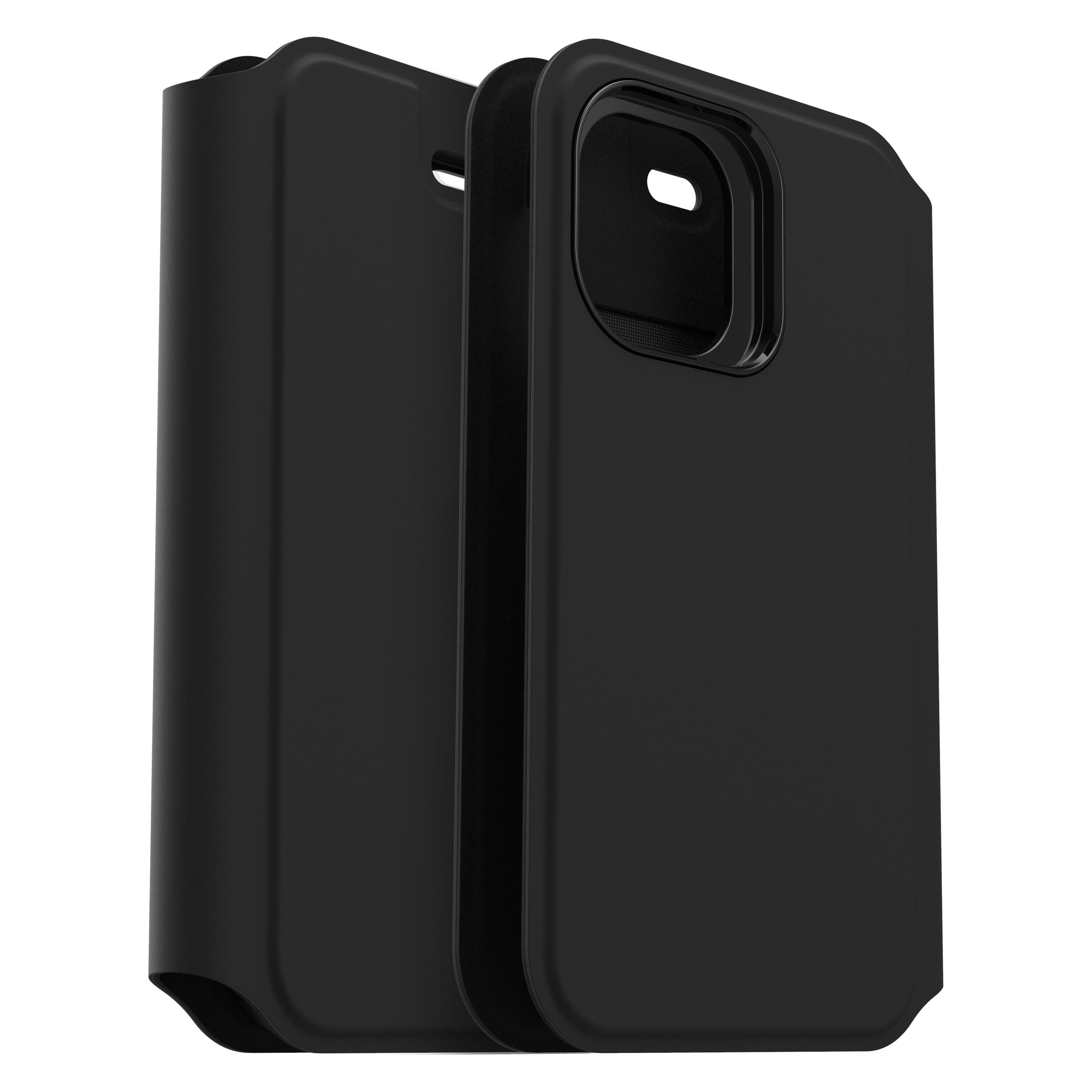 OTTERBOX Strada, Bookcover, Apple, iPhone 12 Mini, Schwarz
