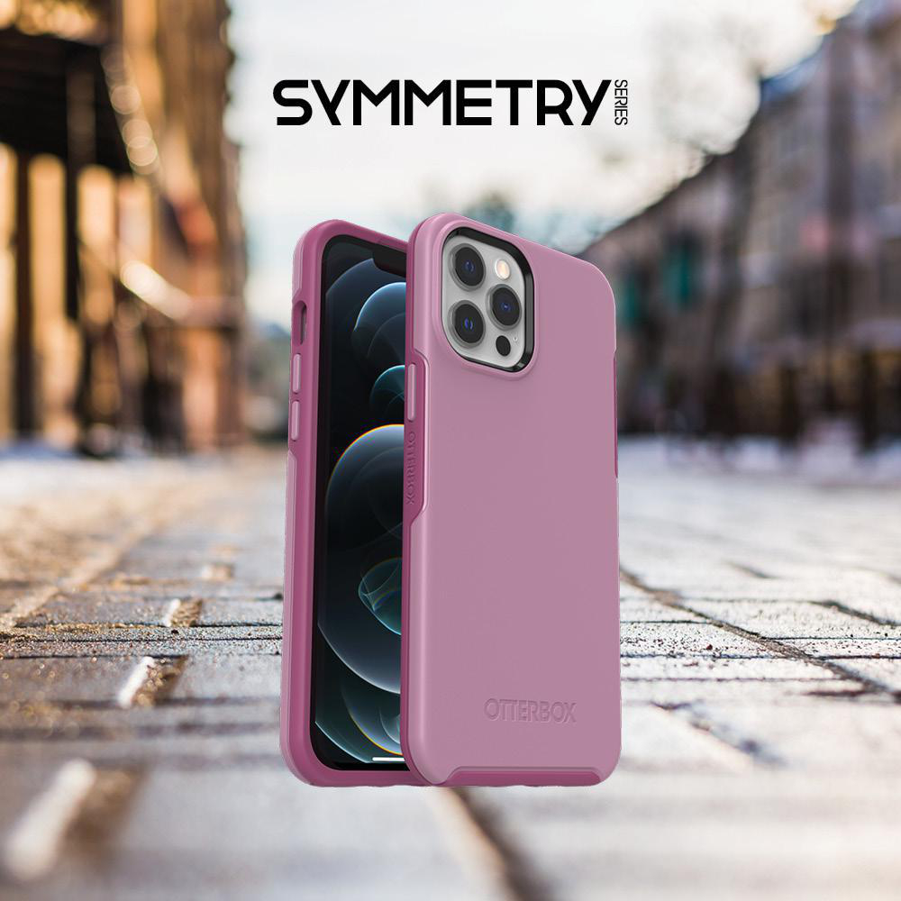 OTTERBOX Symmetry, Backcover, Apple, Pink iPhone iPhone Pro, 12 12