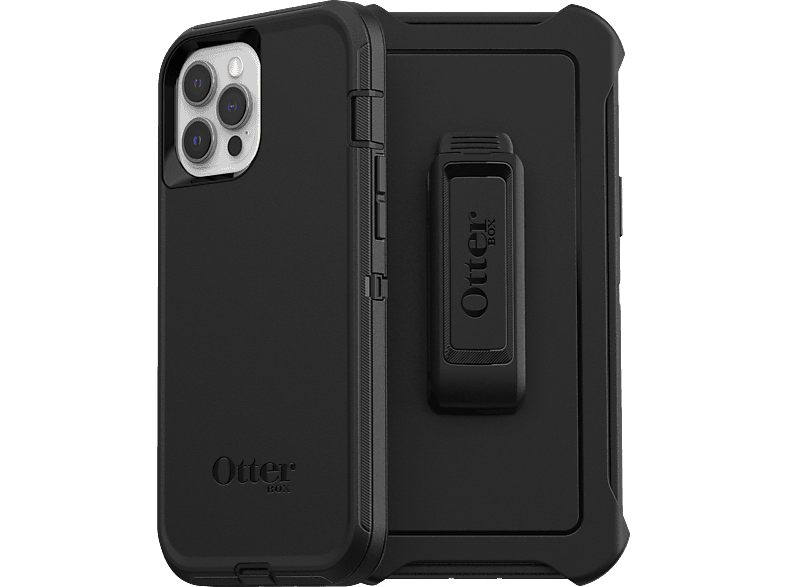 OTTERBOX Defender , Backcover, Apple, iPhone 12 Pro Max, Schwarz