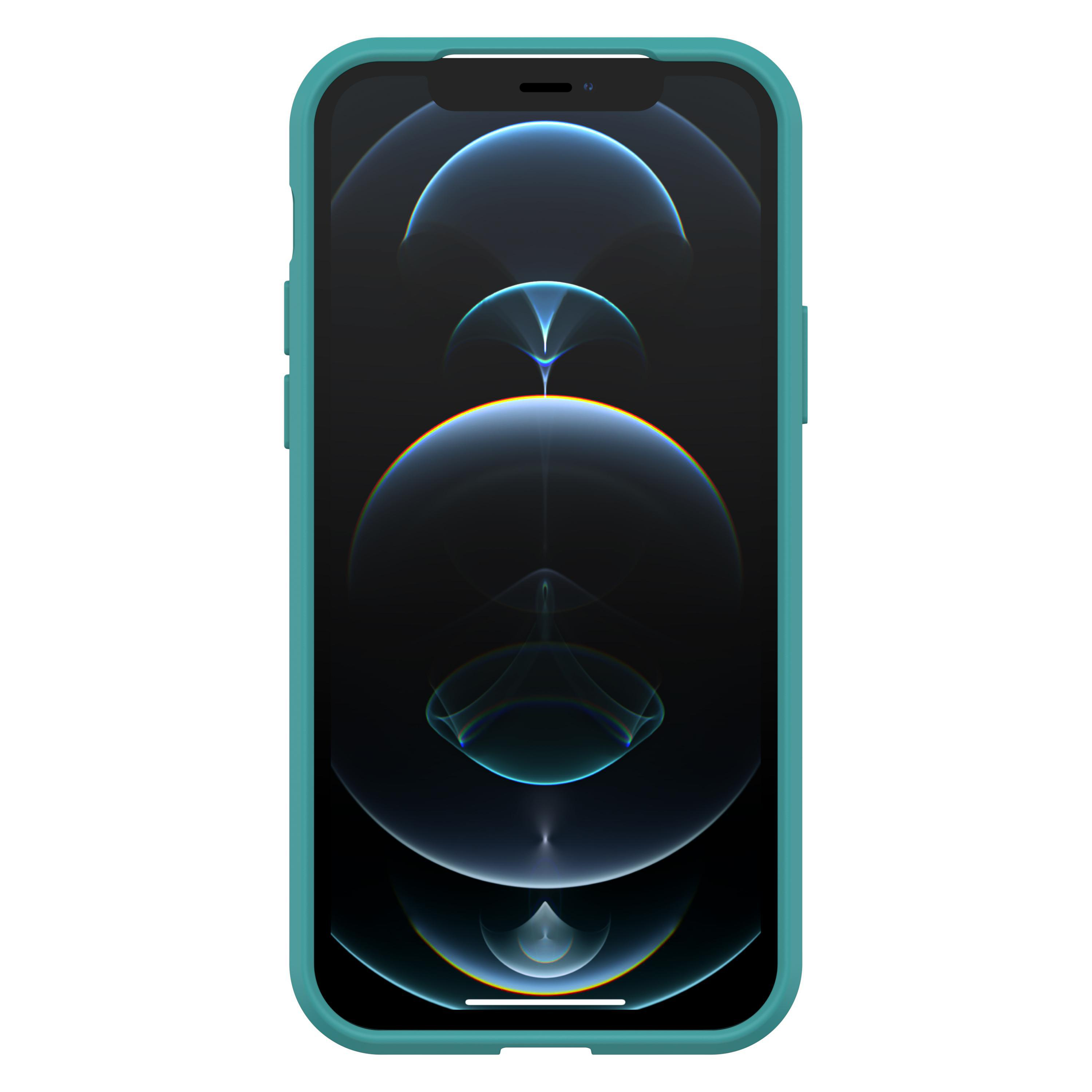 OTTERBOX React, Backcover, Apple, iPhone 12, iPhone 12 Pro, Transparent/Blau