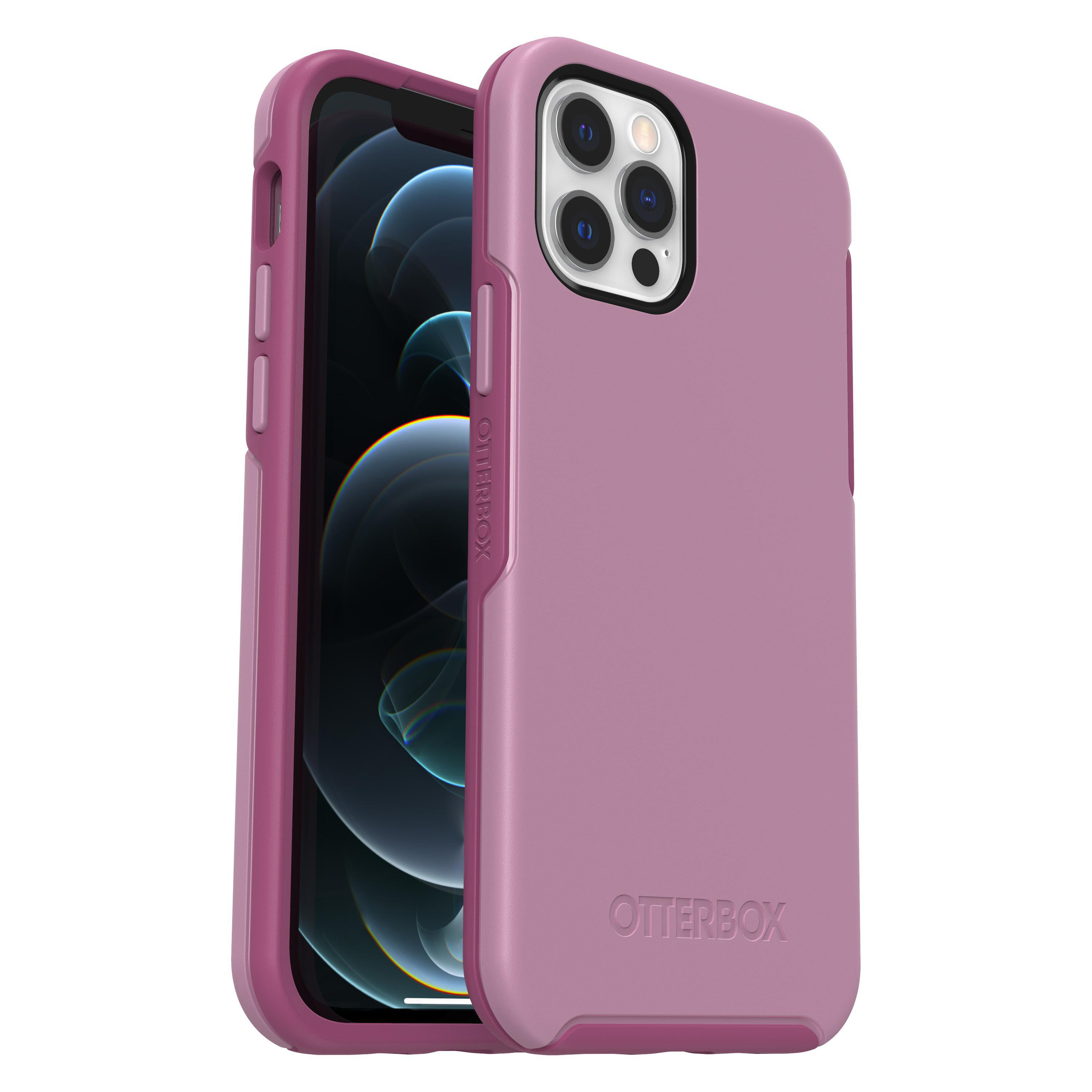 OTTERBOX Symmetry, Backcover, Apple, Pink iPhone iPhone Pro, 12 12