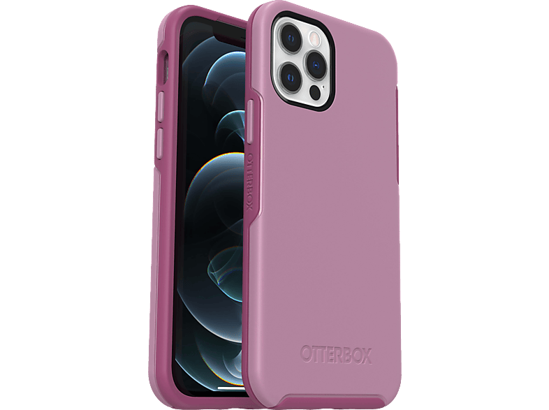 OTTERBOX Symmetry, Backcover, Apple, iPhone 12, iPhone 12 Pro, Pink