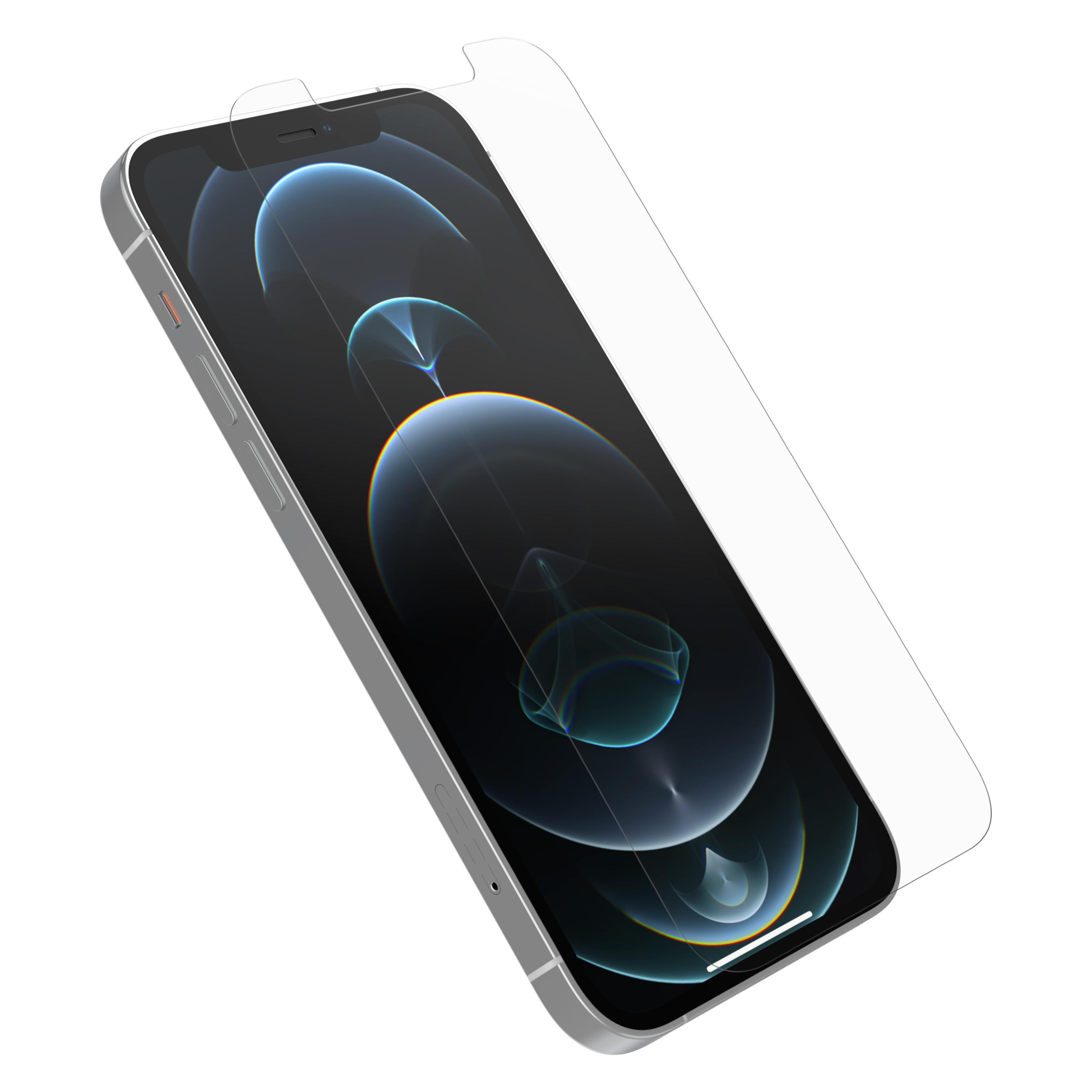 OTTERBOX React + Trusted Glass, Backcover, Apple, iPhone 12, iPhone 12 Pro, Transparent
