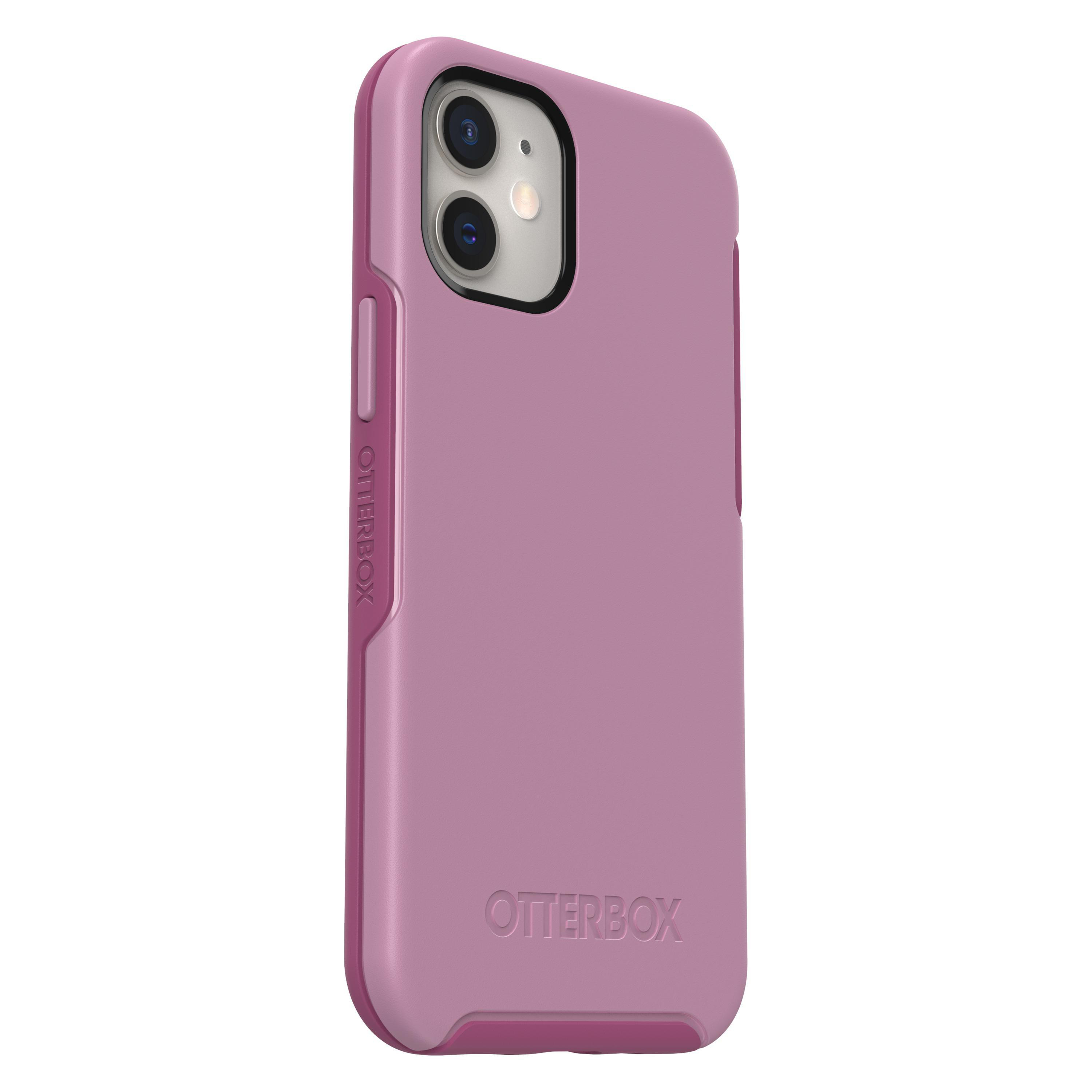OTTERBOX Symmetry, Backcover, Apple, iPhone 12 Mini, Pink