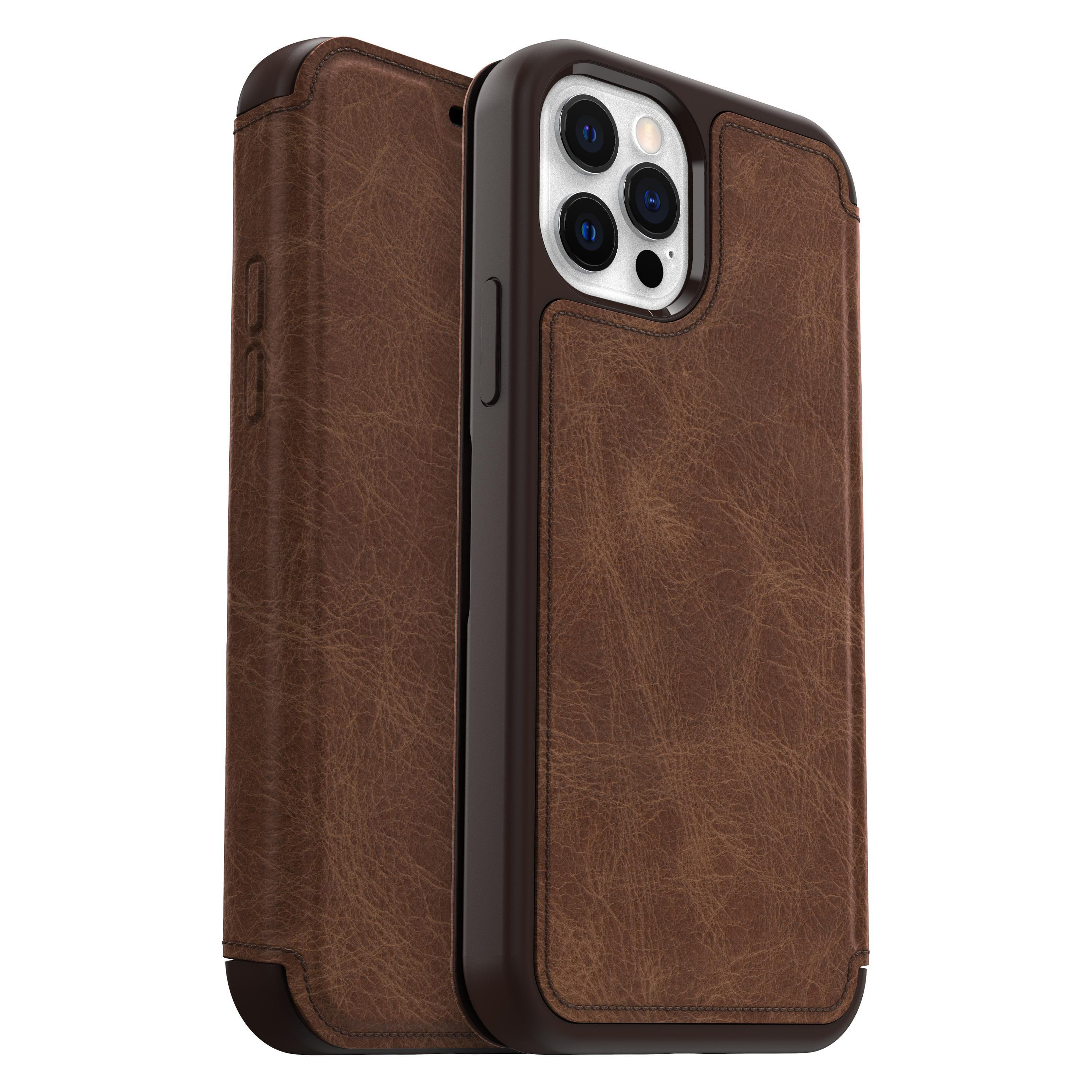 OTTERBOX Strada, Bookcover, Apple, iPhone 12, iPhone 12 Pro, Braun