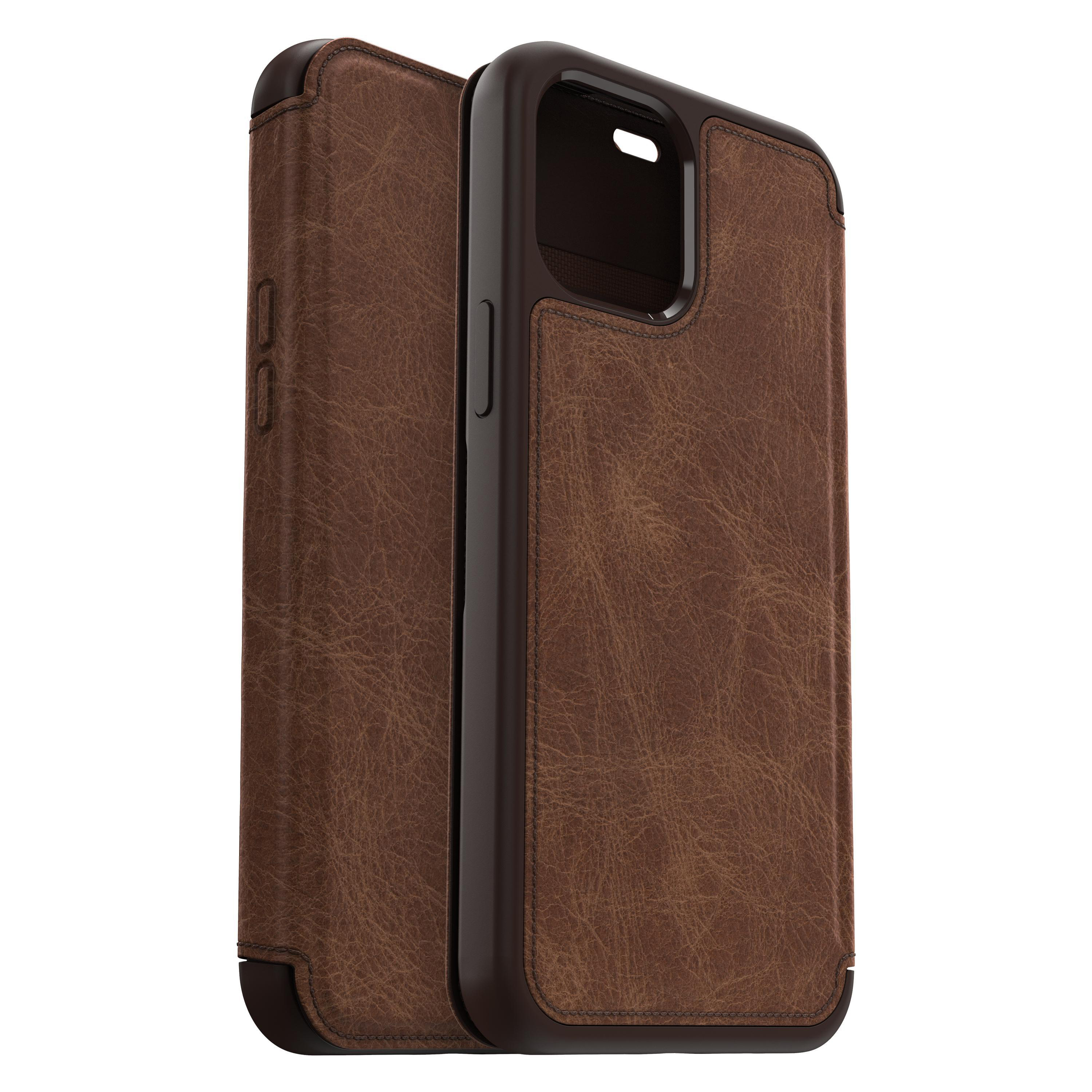 OTTERBOX Strada, Bookcover, Apple, iPhone 12 Pro Max, Braun