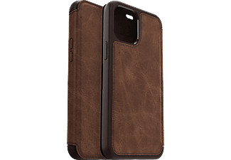 OTTERBOX Strada, Flip Cover, Apple, iPhone 12 Pro Max, Braun