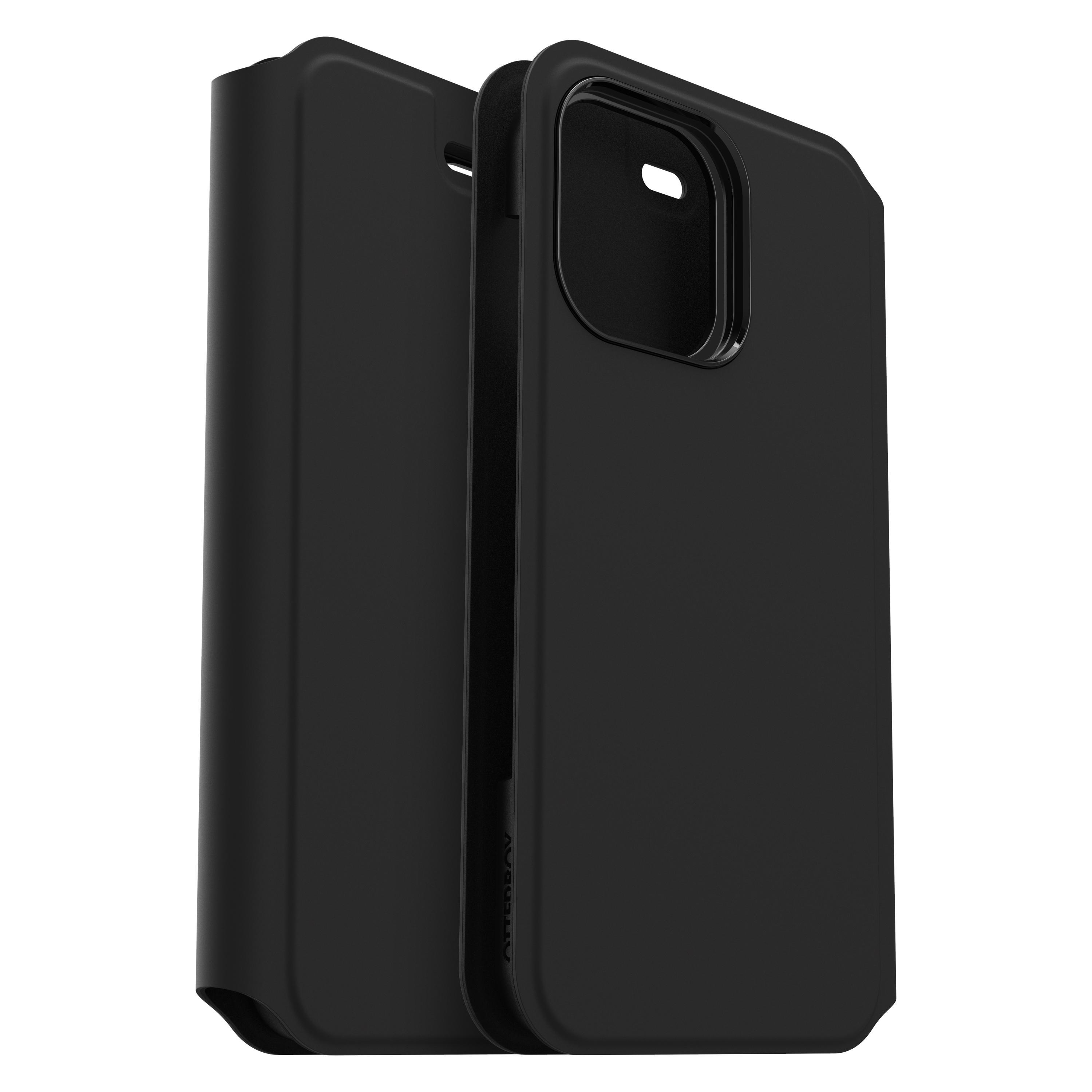 OTTERBOX Strada , Bookcover, Apple, iPhone 12 Pro Max, Schwarz