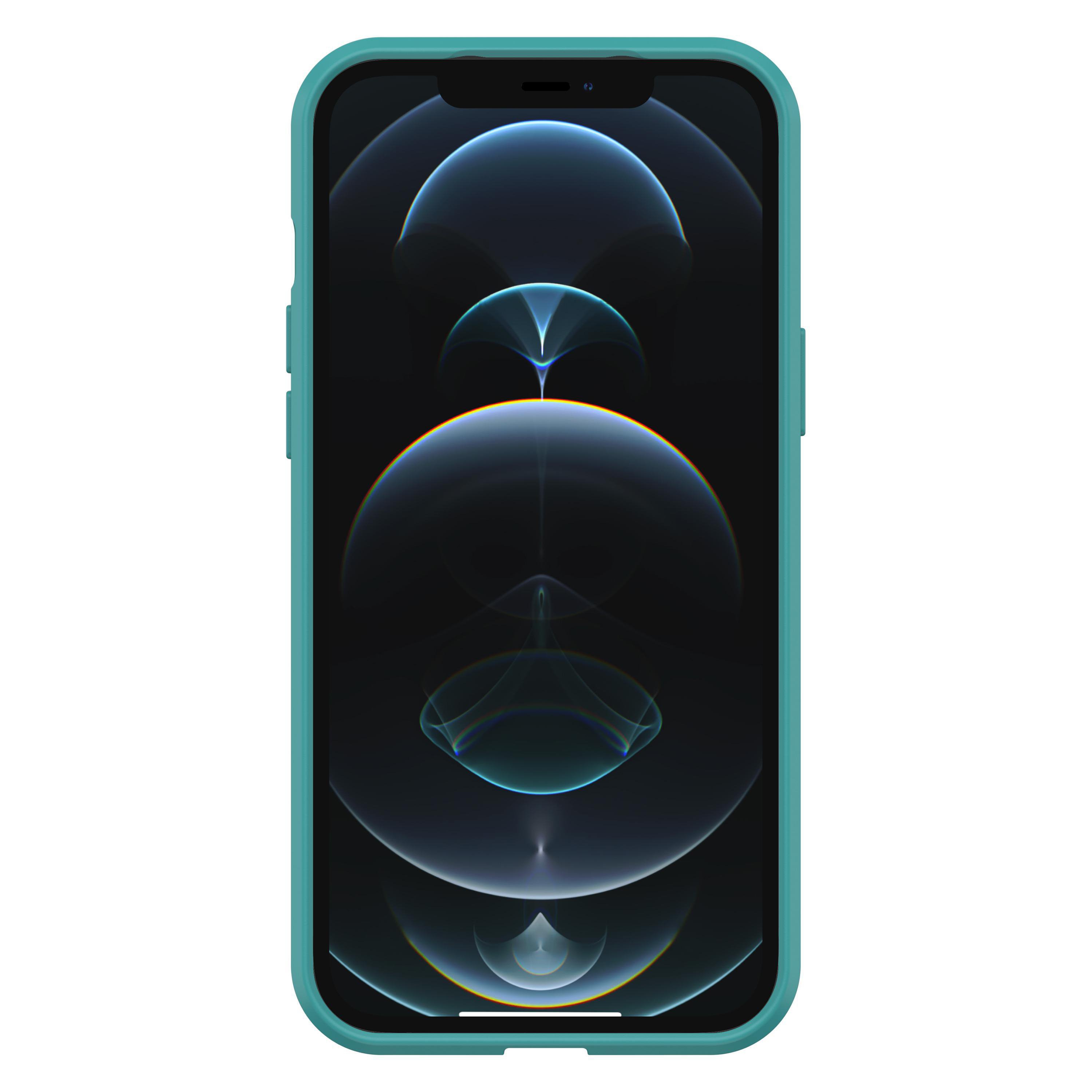 Max, Apple, Pro , iPhone Transparent/Blau React OTTERBOX Backcover, 12