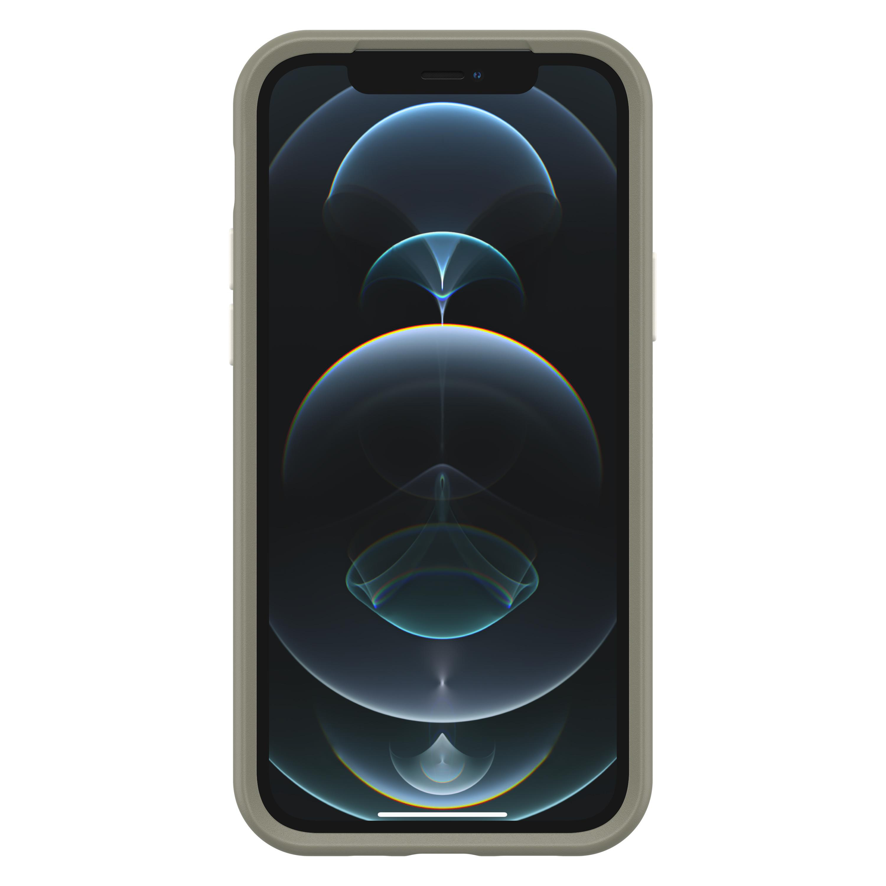 OTTERBOX Symmetry Plus, Backcover, Apple, iPhone 12, iPhone 12 Pro, Weiß