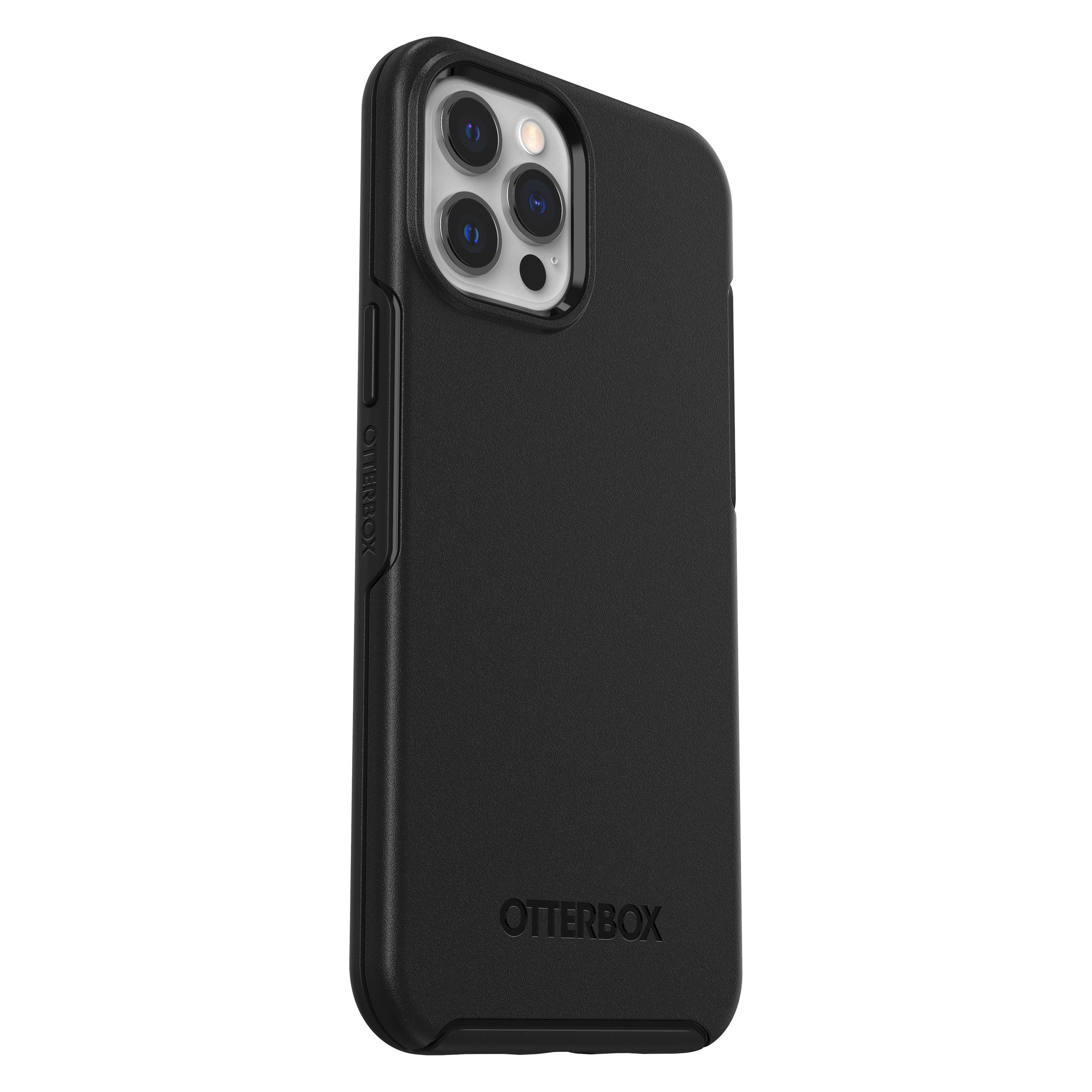 OTTERBOX Symmetry , Backcover, Apple, iPhone 12 Pro Max, Schwarz