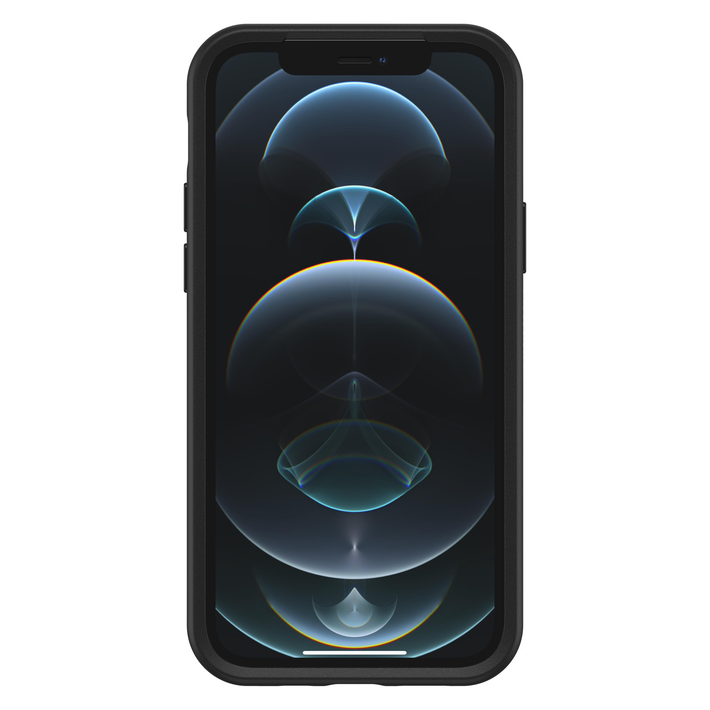 OTTERBOX Symmetry , Backcover, iPhone 12, iPhone Schwarz Pro, Apple, 12