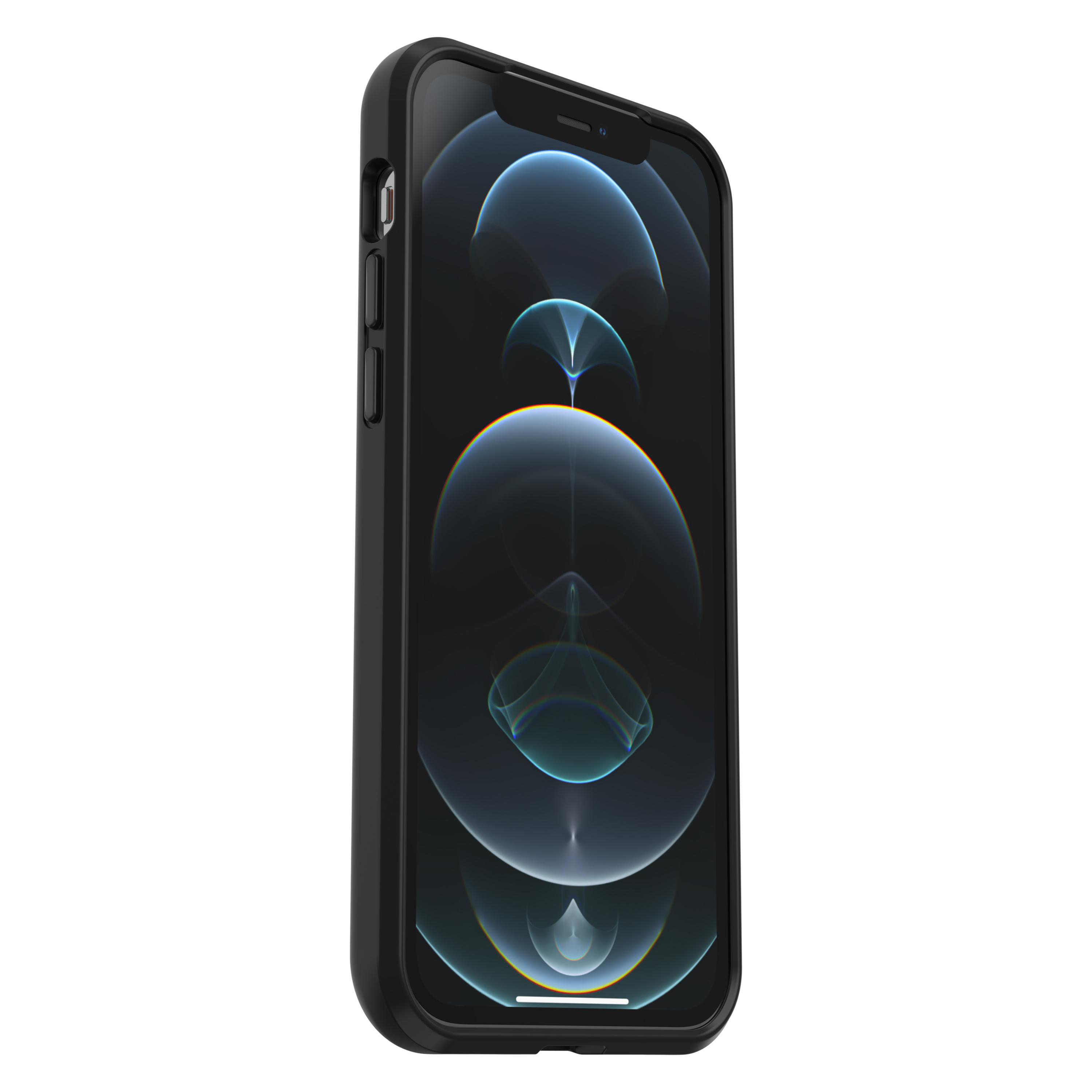 OTTERBOX React , Backcover, Apple, iPhone 12, iPhone 12 Pro, Transparent/Schwarz