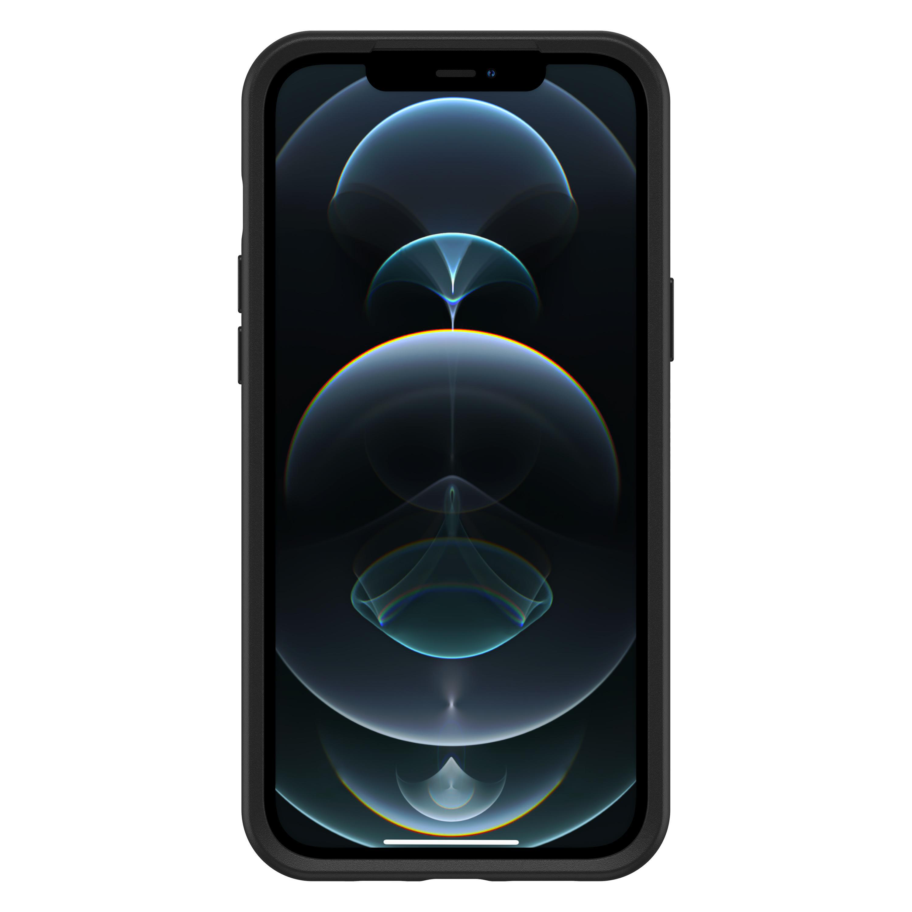 OTTERBOX Symmetry , Backcover, Apple, iPhone 12 Pro Max, Schwarz