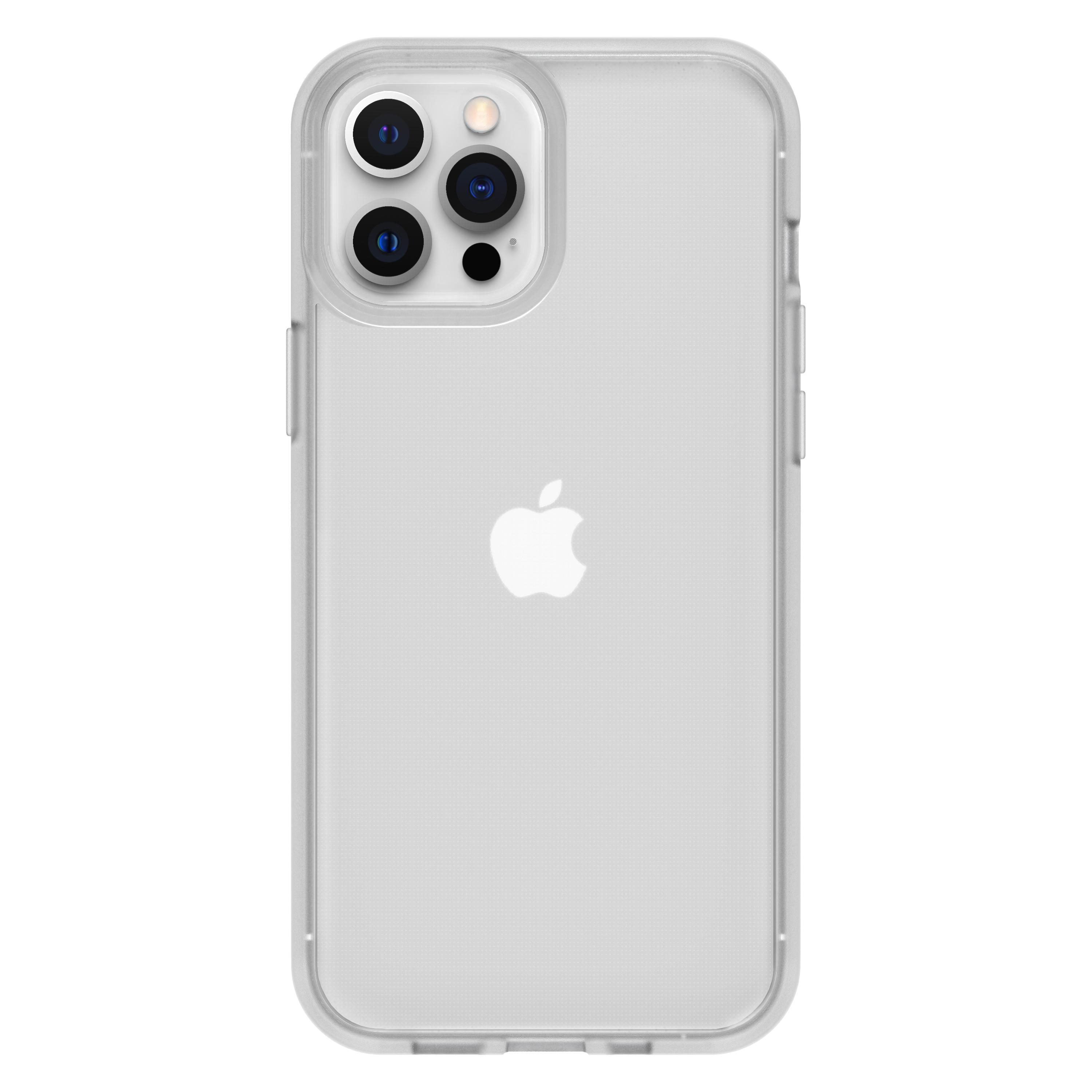 OTTERBOX React + Max, Transparent 12 Pro Backcover, Glass, Apple, Trusted iPhone