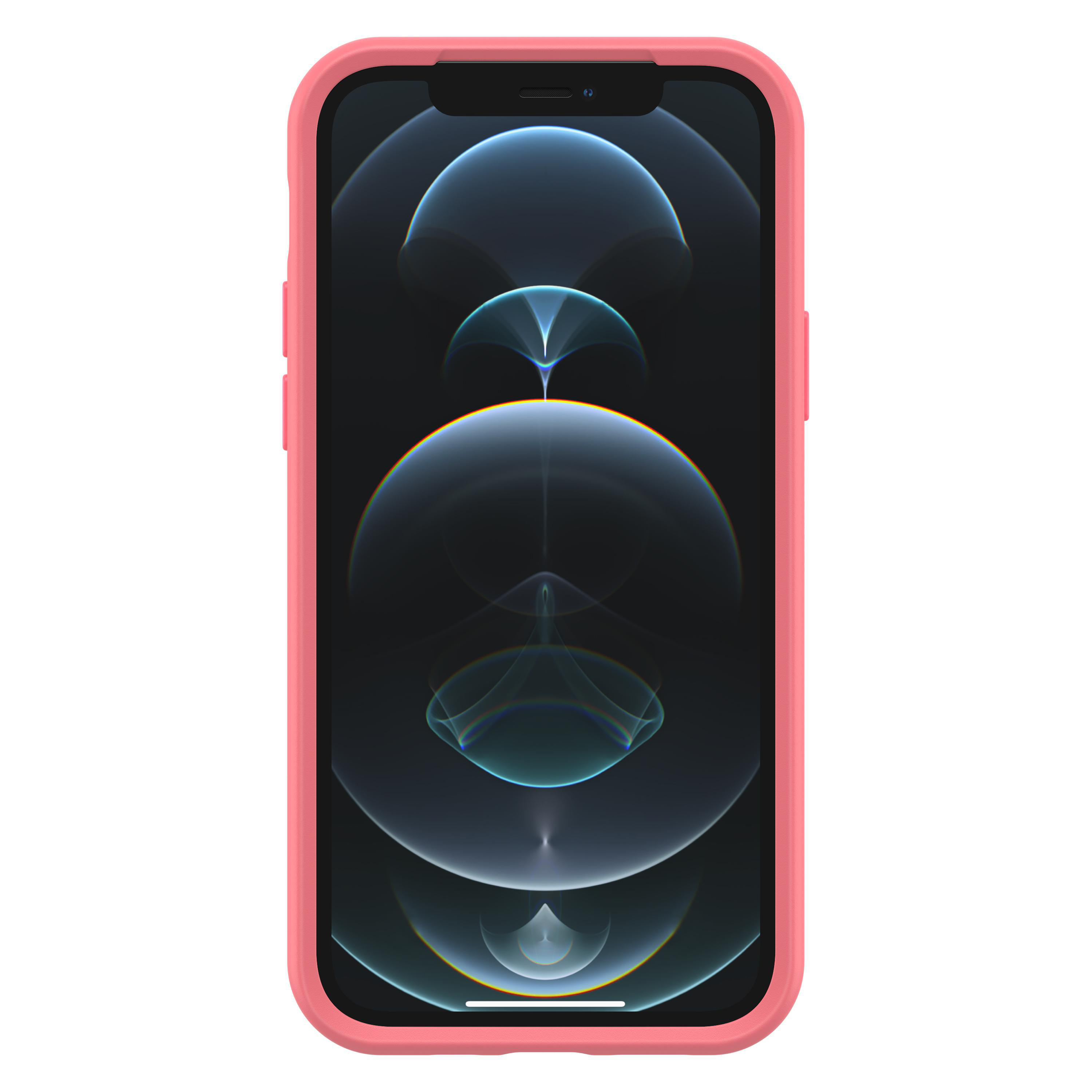 OTTERBOX Symmetry Plus, Backcover, Apple, iPhone 12, iPhone 12 Pro, Rosa
