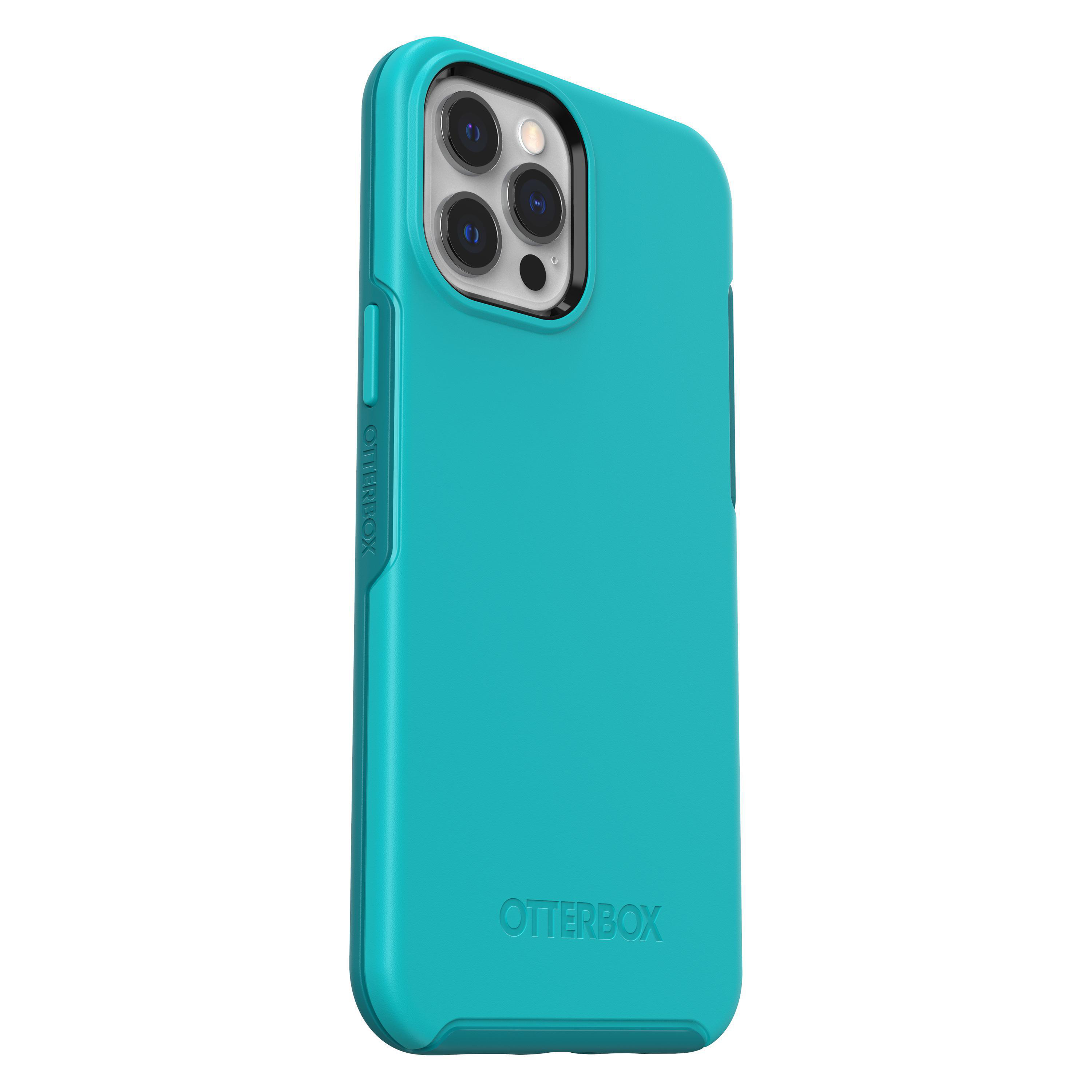 OTTERBOX Symmetry , Backcover, Apple, iPhone 12 Pro Max, Blau