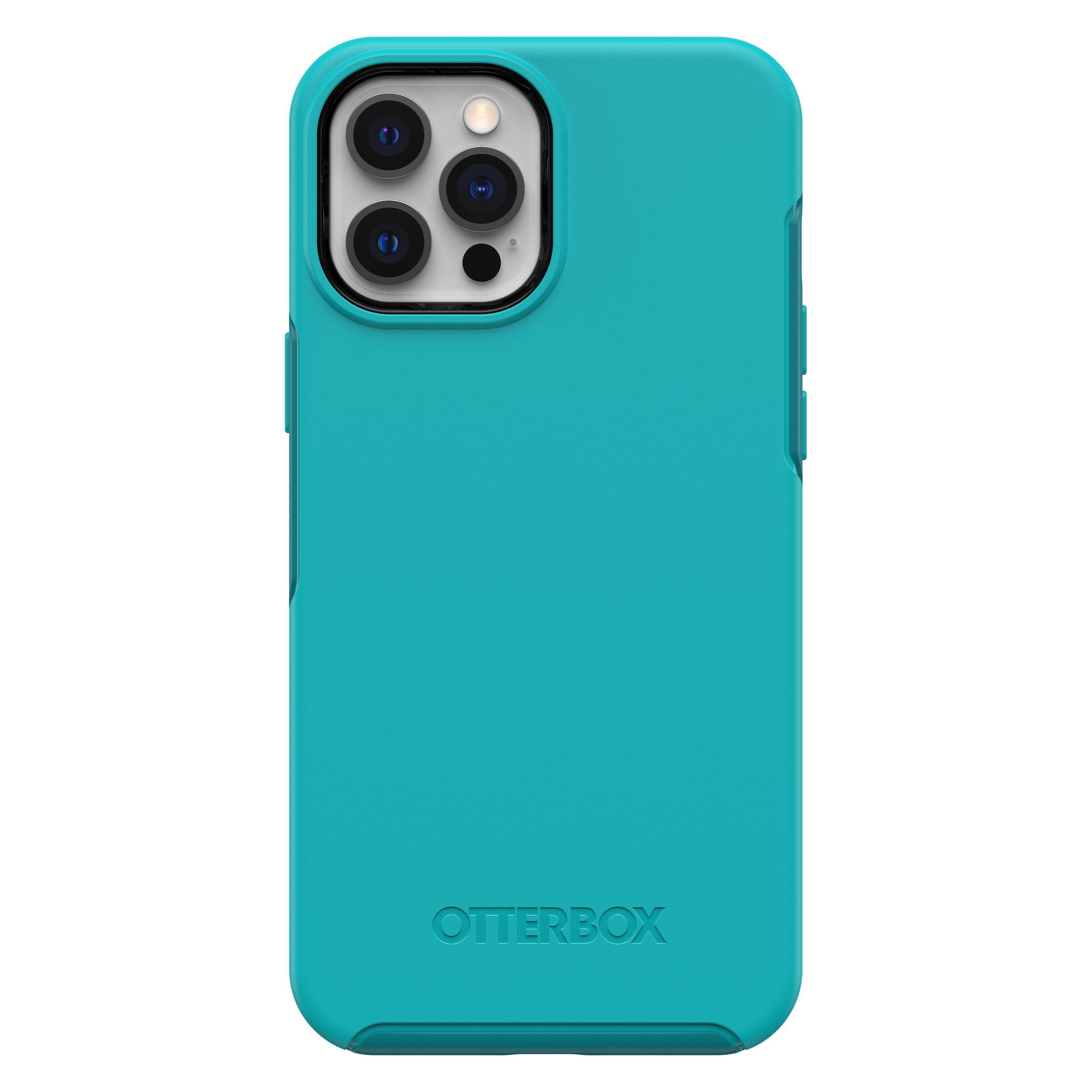 OTTERBOX Symmetry , Backcover, Apple, iPhone 12 Pro Max, Blau