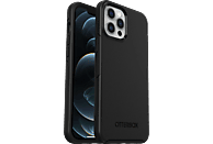 OTTERBOX Symmetry Plus, Backcover, Apple, iPhone 12 Pro Max, Schwarz