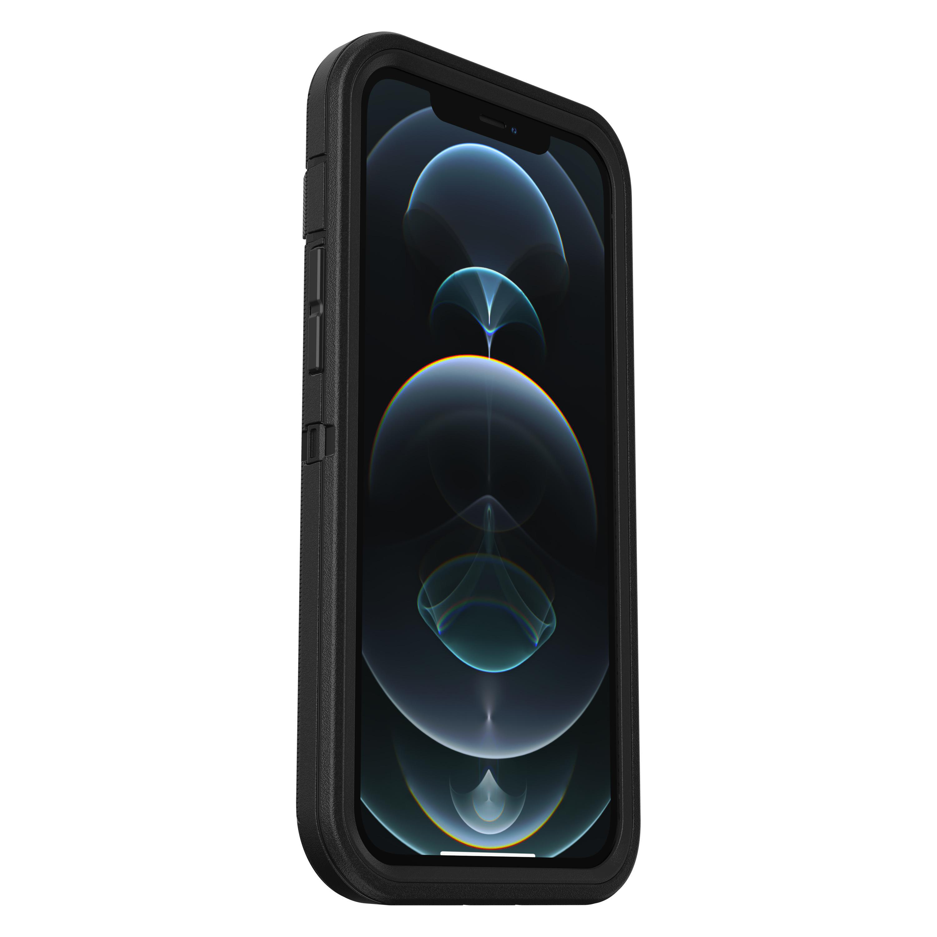 OTTERBOX Defender , Backcover, Apple, iPhone 12 Pro Max, Schwarz