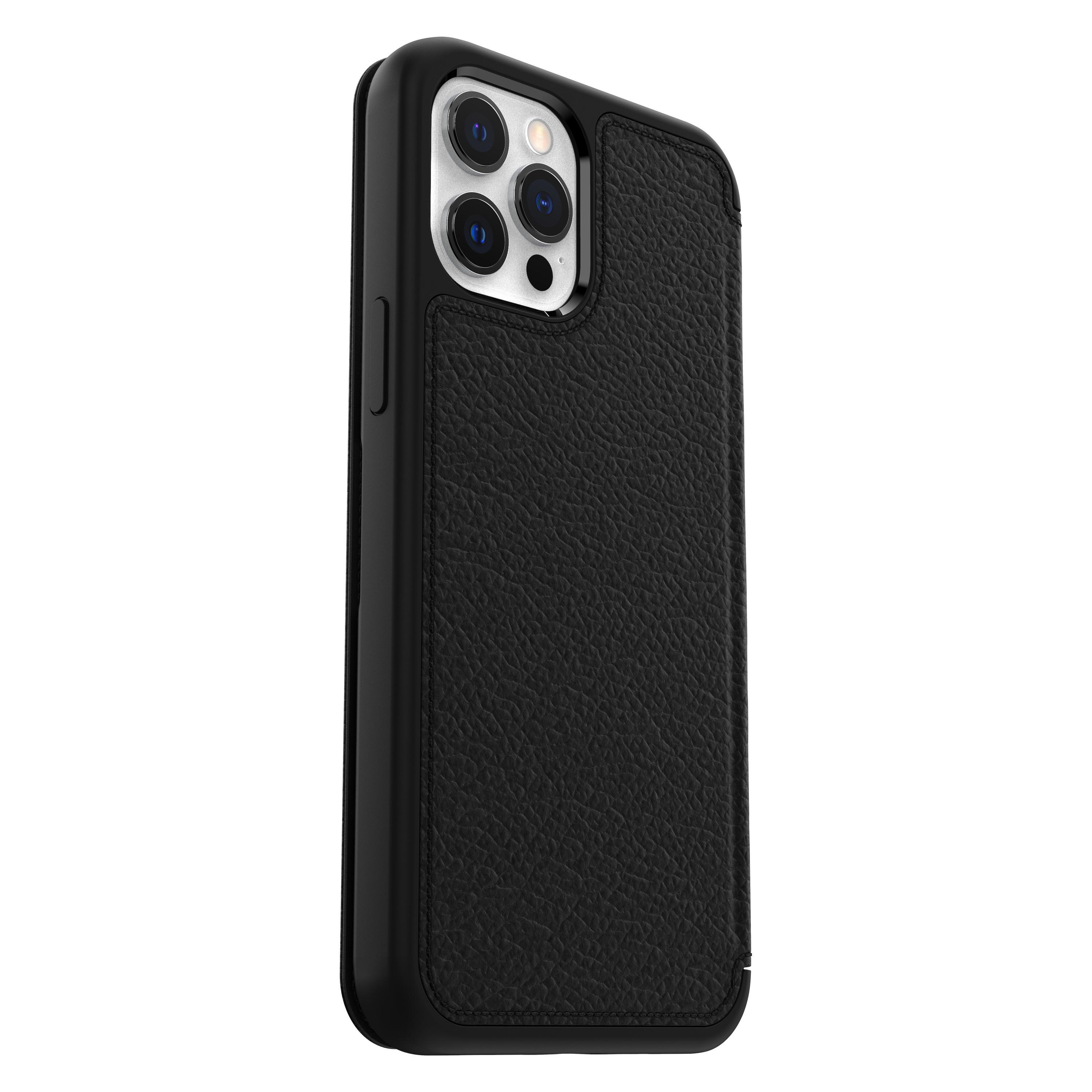 OTTERBOX Strada , Backcover, Apple, iPhone 12 Pro Max, Schwarz