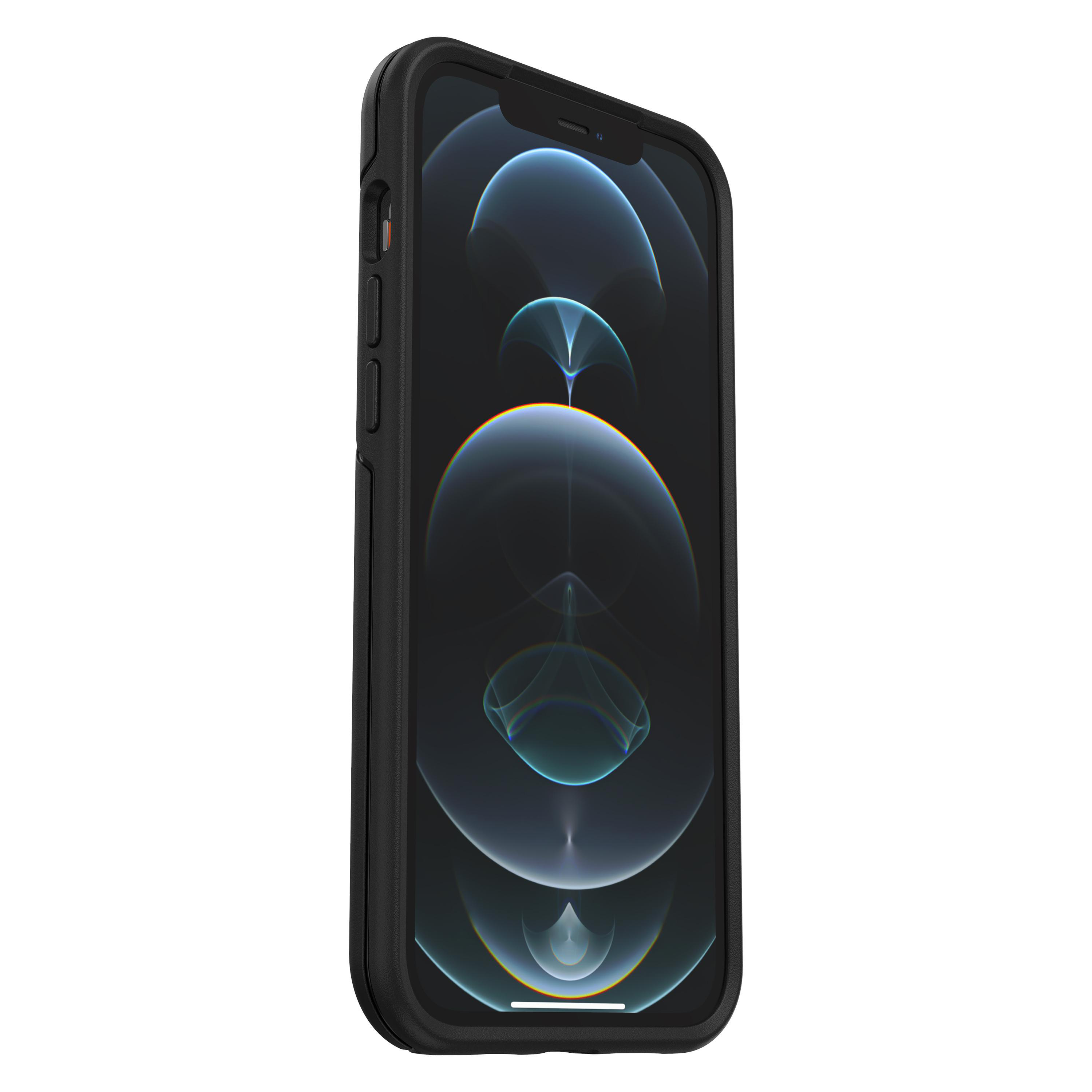 OTTERBOX Otter + Pop Symmetry Series , Backcover, Apple, iPhone 12 Pro Max, Schwarz