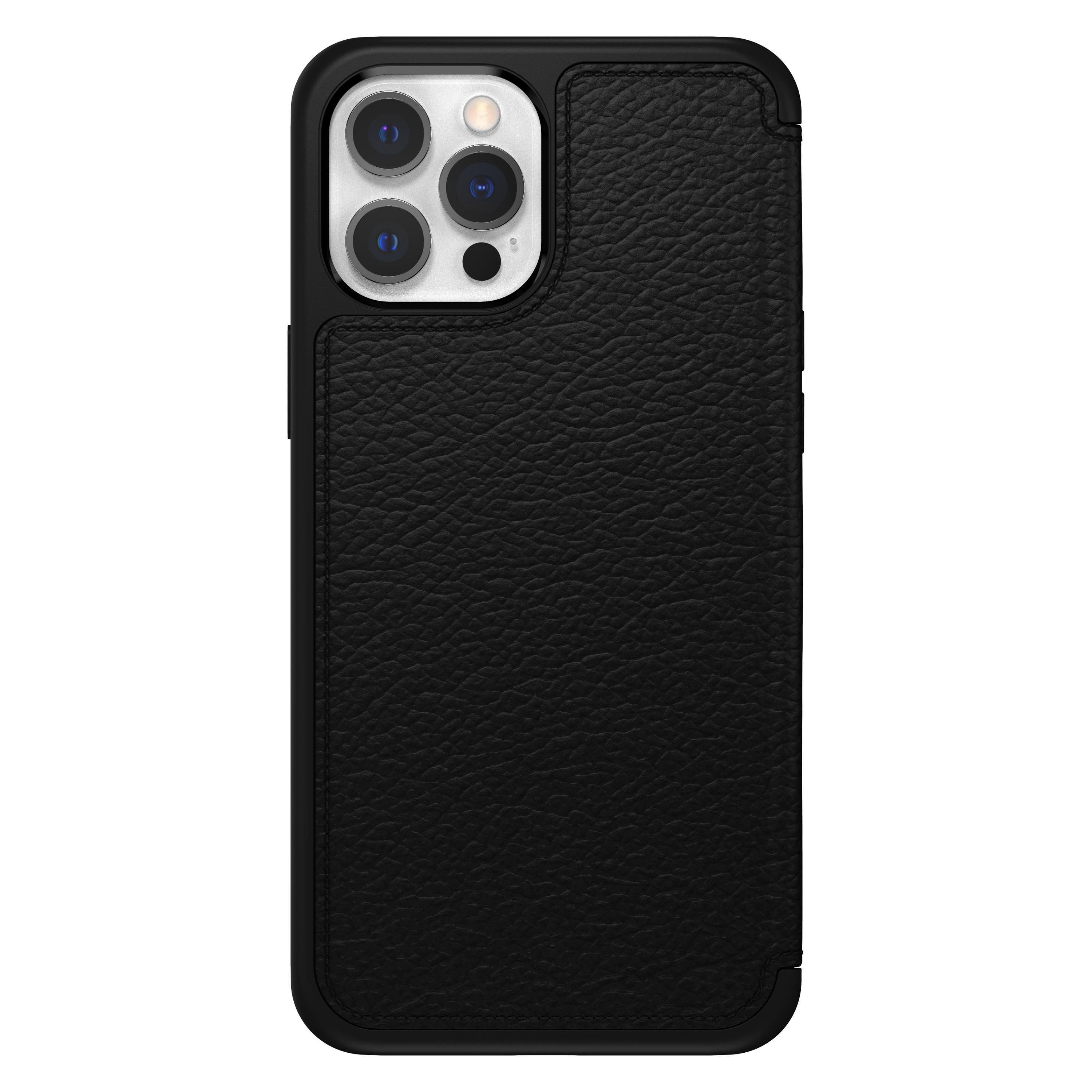 OTTERBOX Strada , Backcover, Apple, iPhone 12 Pro Max, Schwarz