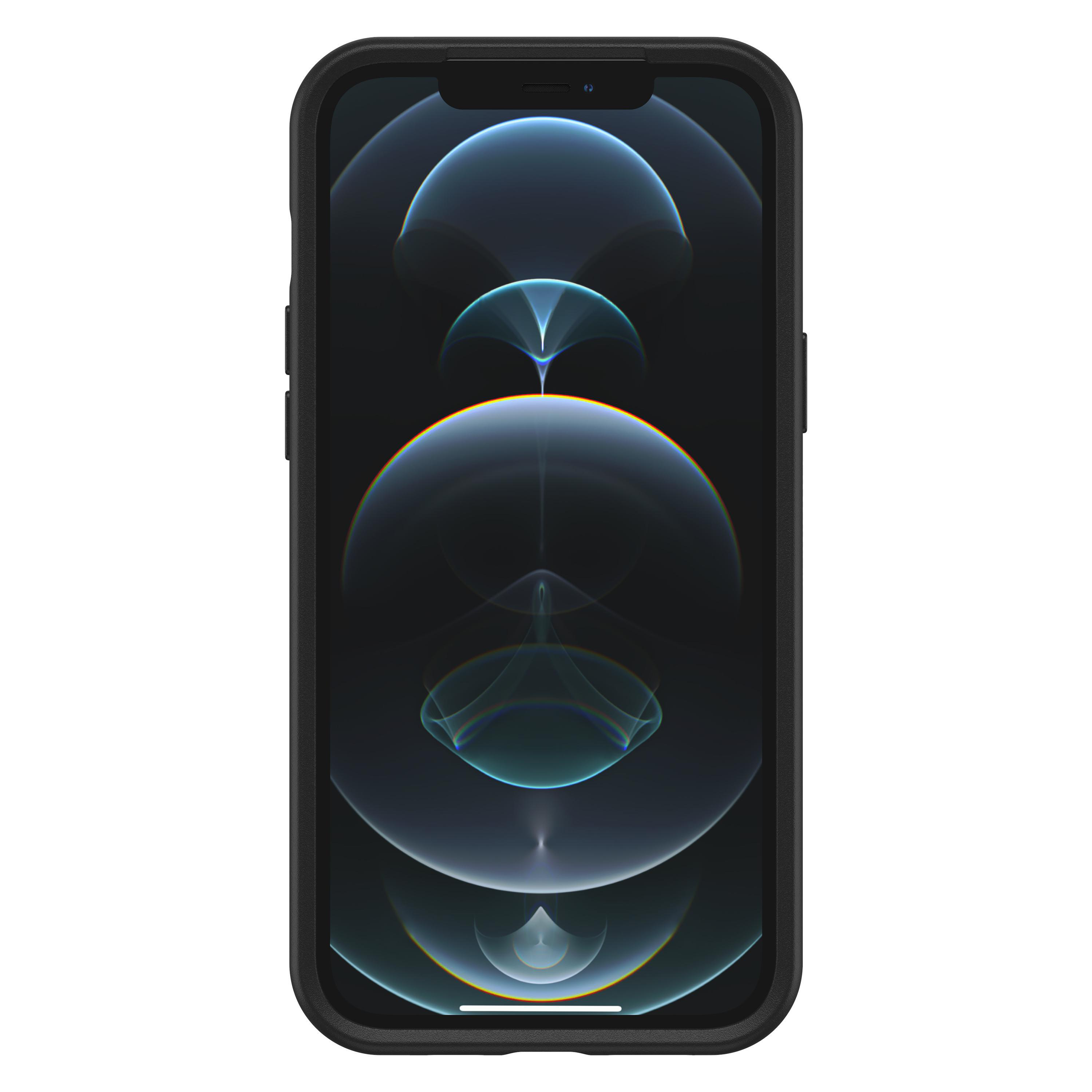 OTTERBOX Otter + Pop Symmetry Series , Backcover, Apple, iPhone 12 Pro Max, Schwarz