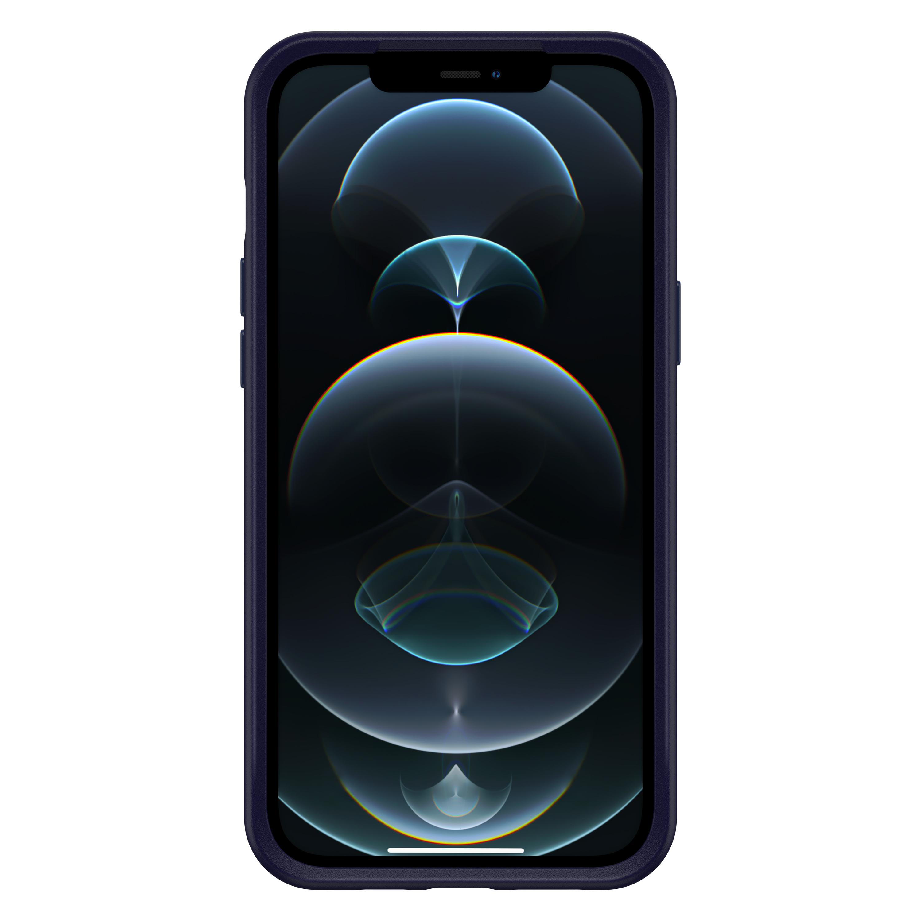 OTTERBOX Symmetry Plus, Backcover, Apple, iPhone 12 Pro Max, Blau