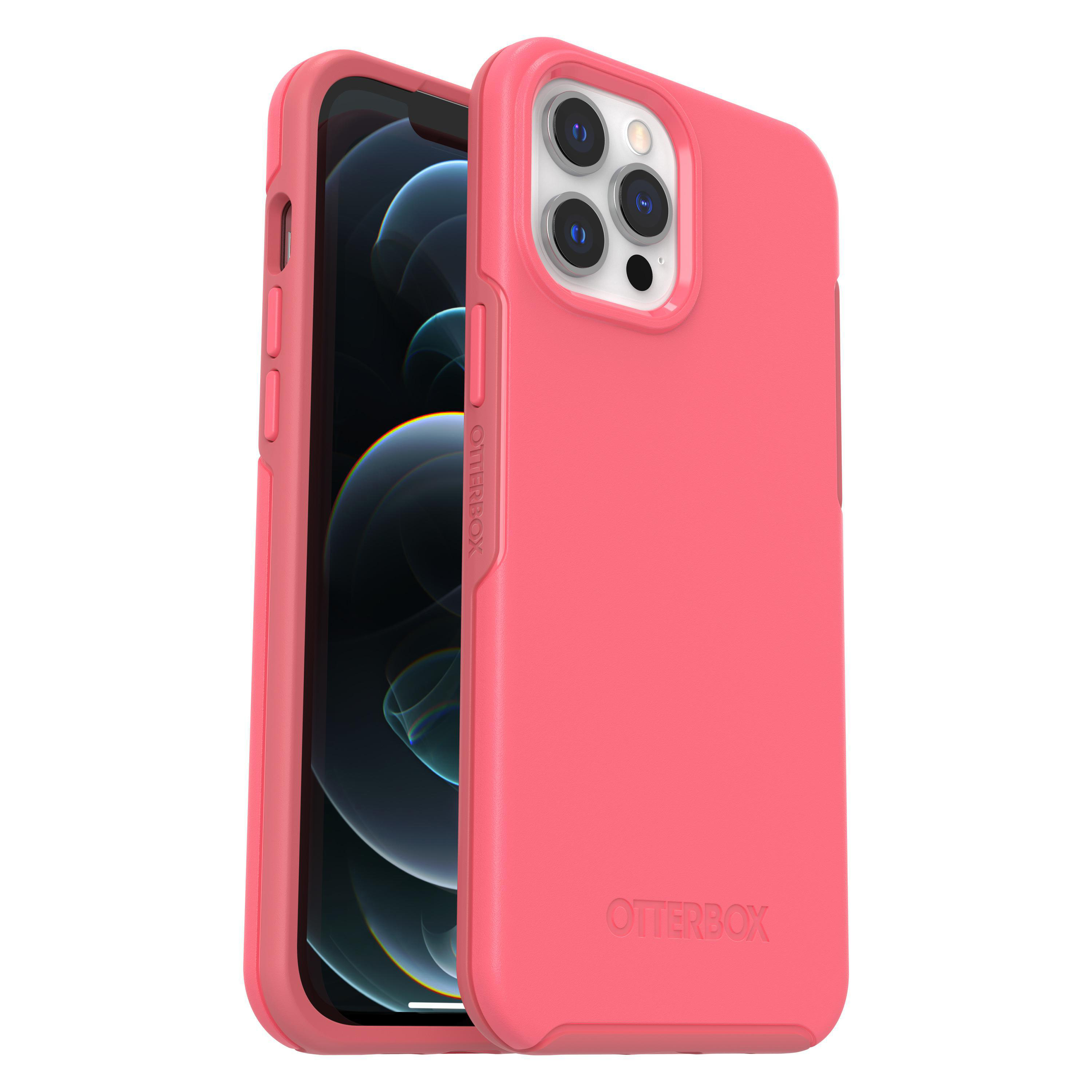 OTTERBOX Symmetry Plus, 12 Backcover, Max, Rosa Apple, iPhone Pro