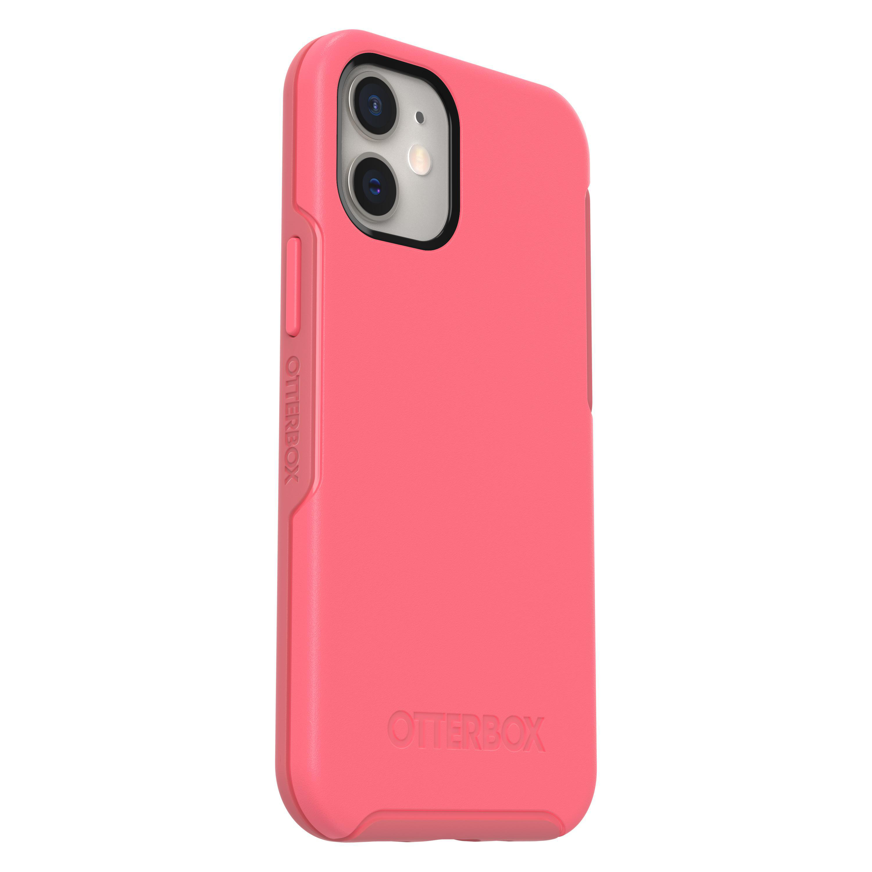 OTTERBOX Symmetry Plus, Backcover, Apple, iPhone 12 Mini, Rosa