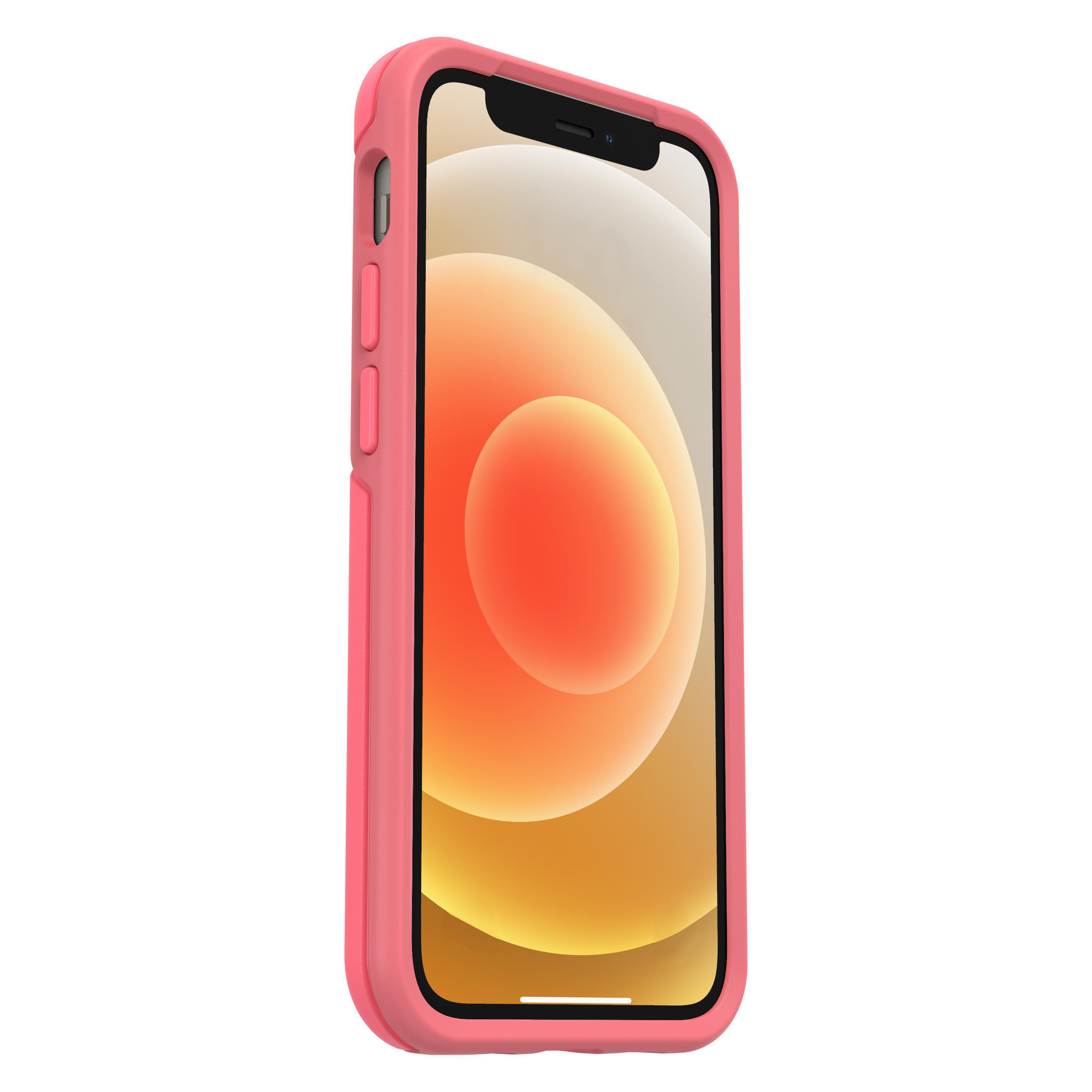 OTTERBOX Symmetry Plus, Backcover, Apple, iPhone 12 Mini, Rosa