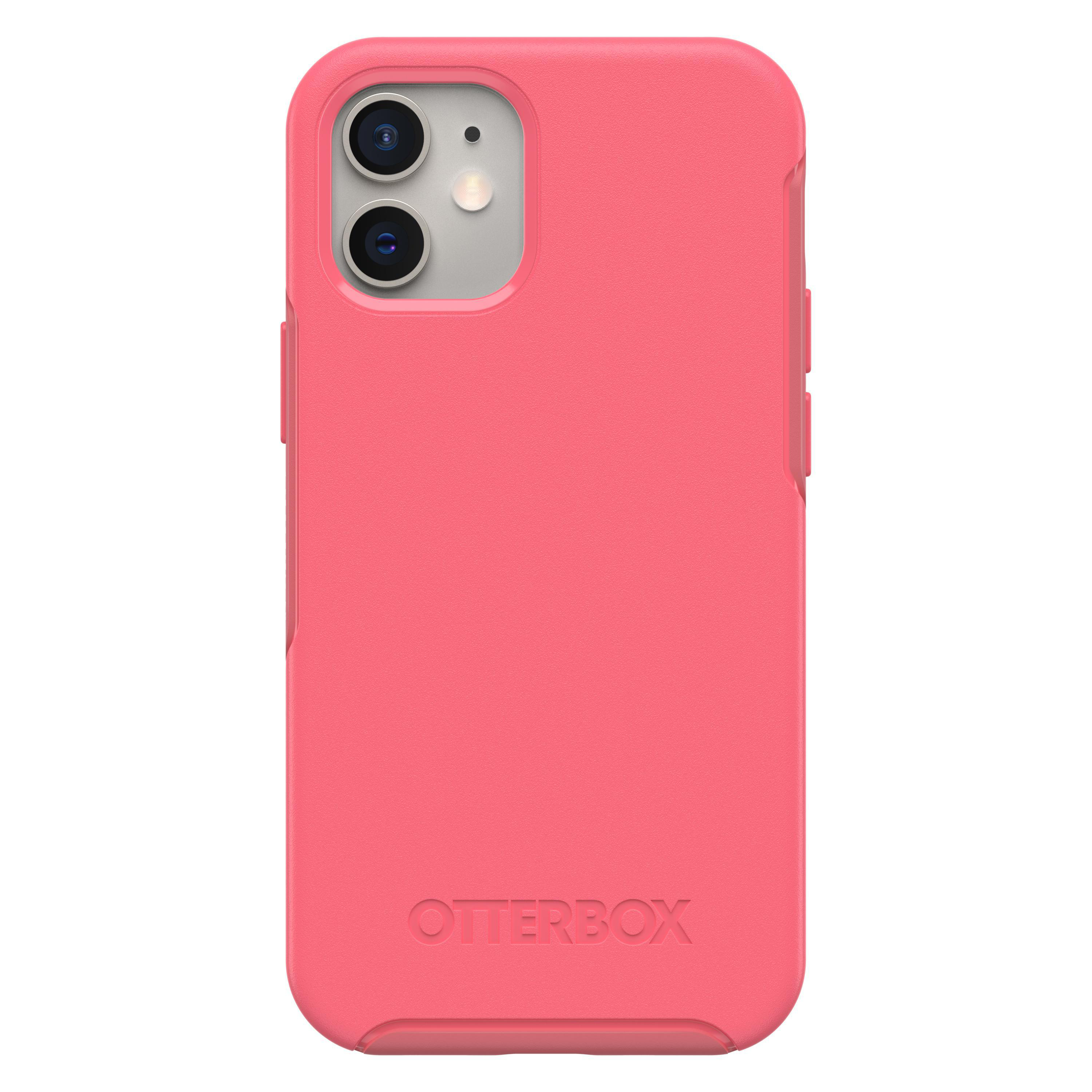 OTTERBOX Symmetry Plus, Backcover, Apple, iPhone 12 Mini, Rosa