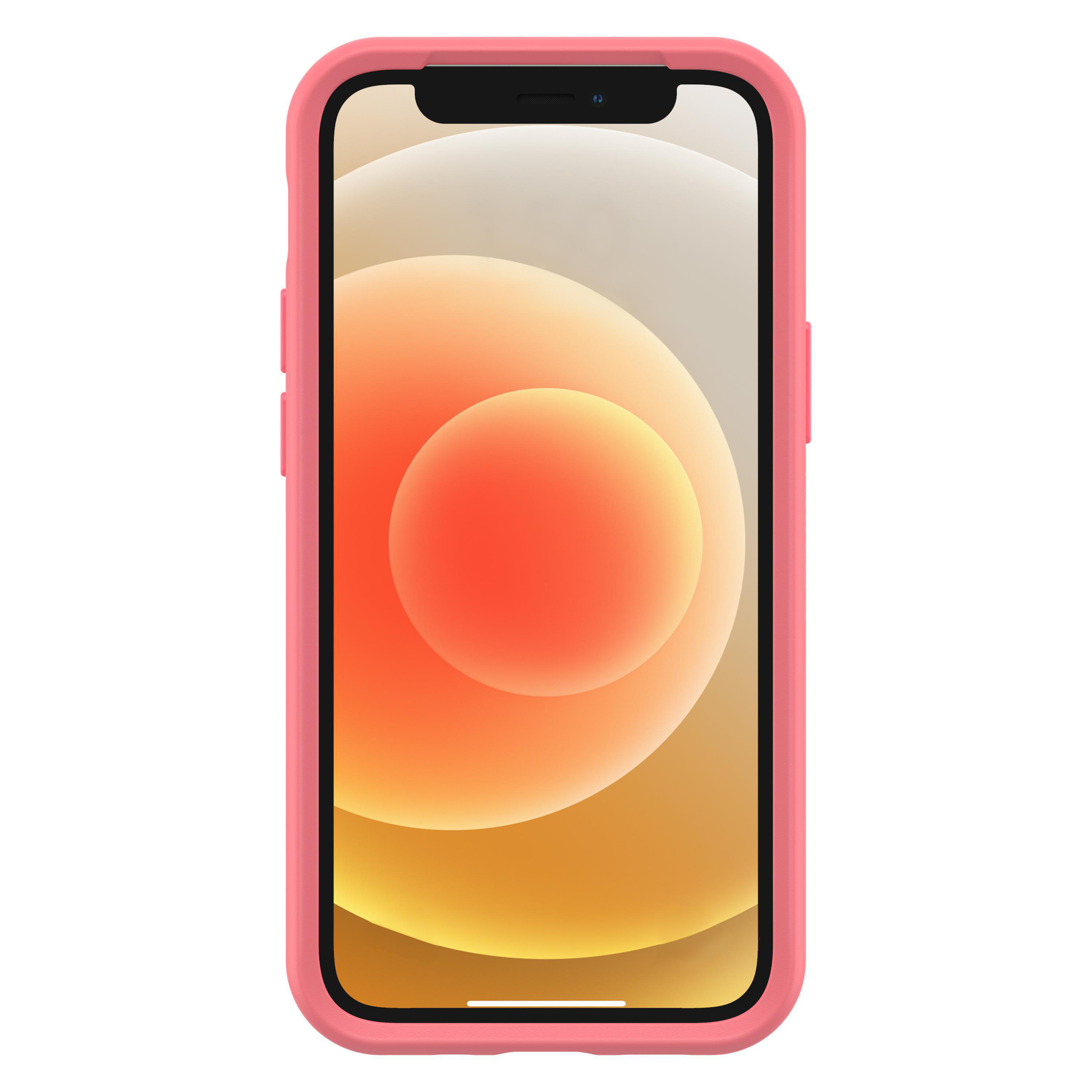 OTTERBOX Symmetry Plus, Backcover, Apple, iPhone 12 Mini, Rosa