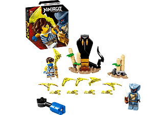 LEGO 71732 Battle Set: Jay vs. Serpentine Bausatz, Mehrfarbig