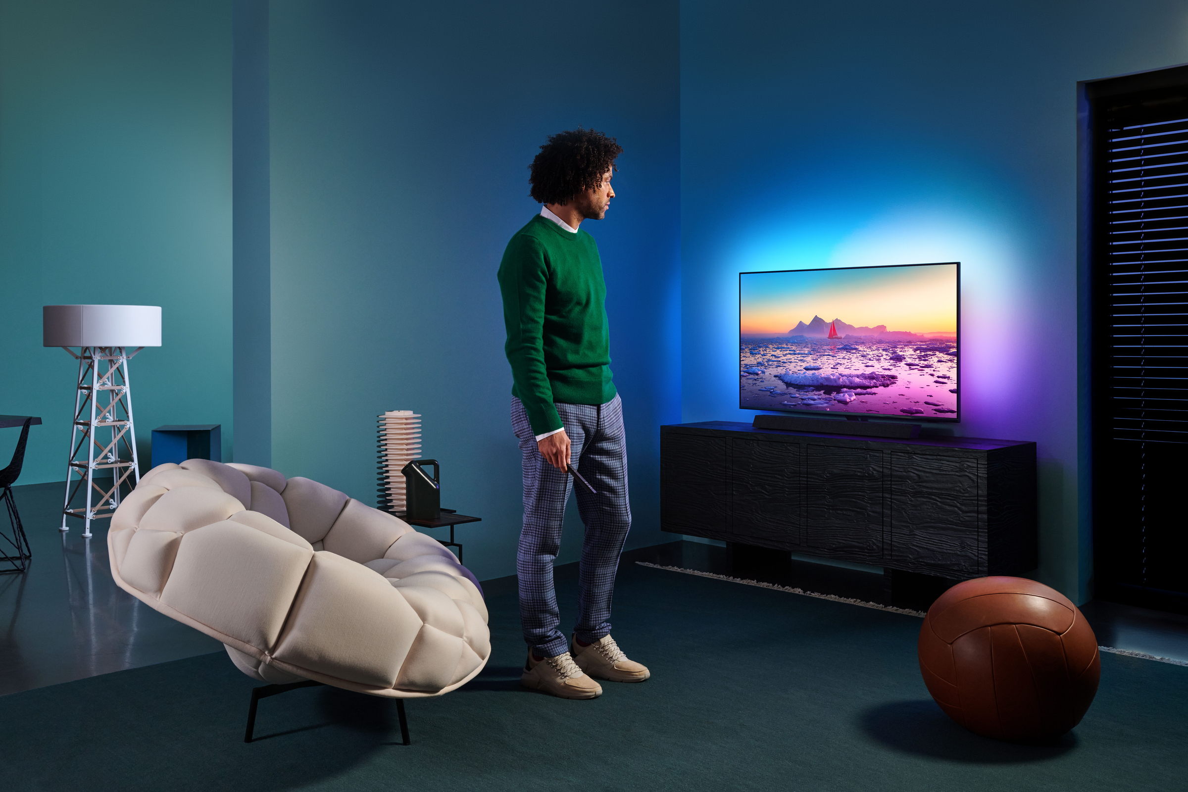 PHILIPS 65PUS9435/12 LED TV (Flat, 65 Zoll / 164 cm, UHD 4K, SMART TV, Ambilight, Android TV™ 9 (Pie))