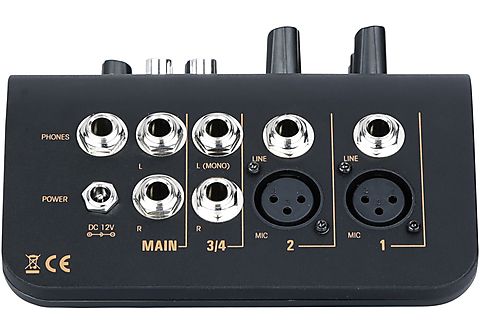 AUDIOPHONY Mixer 3 canaux 2 microphones et 1 stéréo Mi3 (H10909)