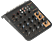 AUDIOPHONY Mixer 4 canaux 2 Microphone 2 stéréo 1 AUX et port USB Mi4U (H10910)