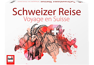 CARLIT Schweizer Reise - Gesellschaftsspiel (Mehrfarbig)