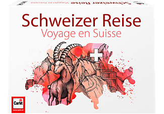 CARLIT Voyage en Suisse - Jeu de plateau (Multicolore)