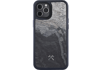 WOODCESSORIES Stone Edition EcoBump - Custodia (Adatto per modello: Apple iPhone 12/12 Pro)